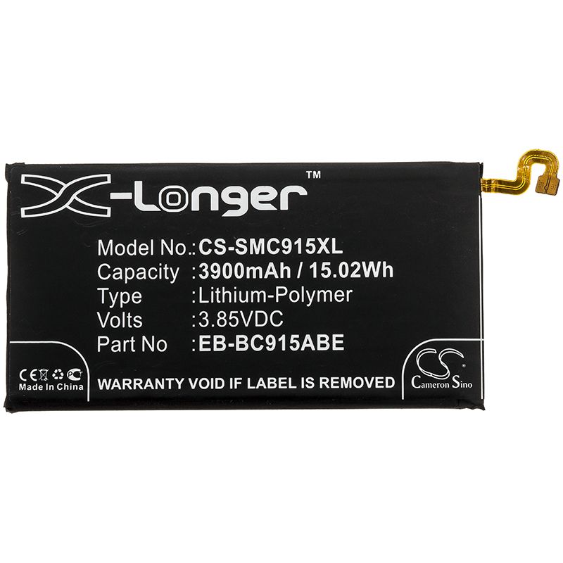 Li-Polymer Battery fits Samsung, Galaxy C10, Sm-c9150 3.85V, 3900mAh Mobile & SmartPhone Cameron Sino Technology Limited