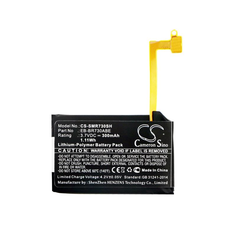 Li-Polymer Battery fits Samsung, Galaxy Gear S2 3g, Gear S2 3g 3.7V, 300mAh Smartwatch Cameron Sino Technology Limited