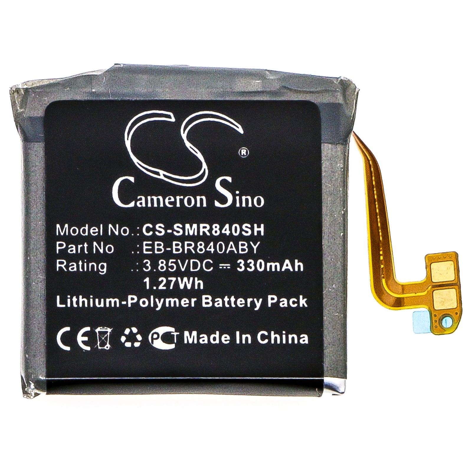 Li-Polymer Battery fits Samsung, Galaxy Watch3 45mm, Sm-r840 3.85V, 330mAh Smartwatch Cameron Sino Technology Limited