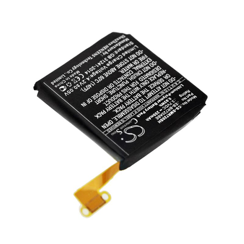 Li-Polymer Battery fits Samsung, Gear S2, Gear S2 Classic 3.7V, 250mAh Smartwatch Cameron Sino Technology Limited