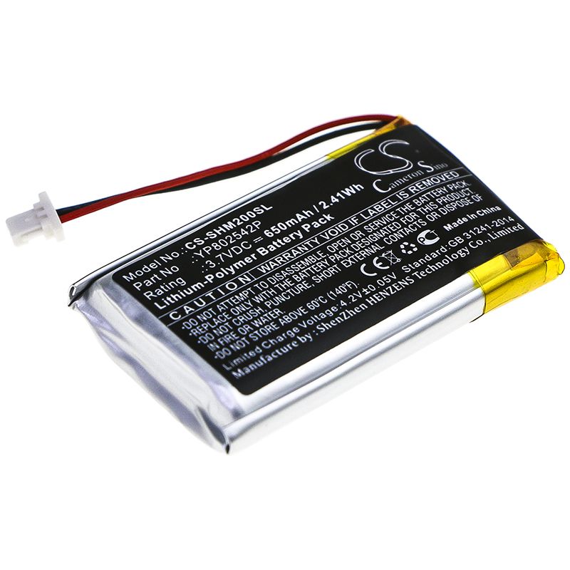 Li-Polymer Battery fits Sena, Smh-10s, Smh-20s 3.7V, 650mAh Wireless Headset Cameron Sino Technology Limited