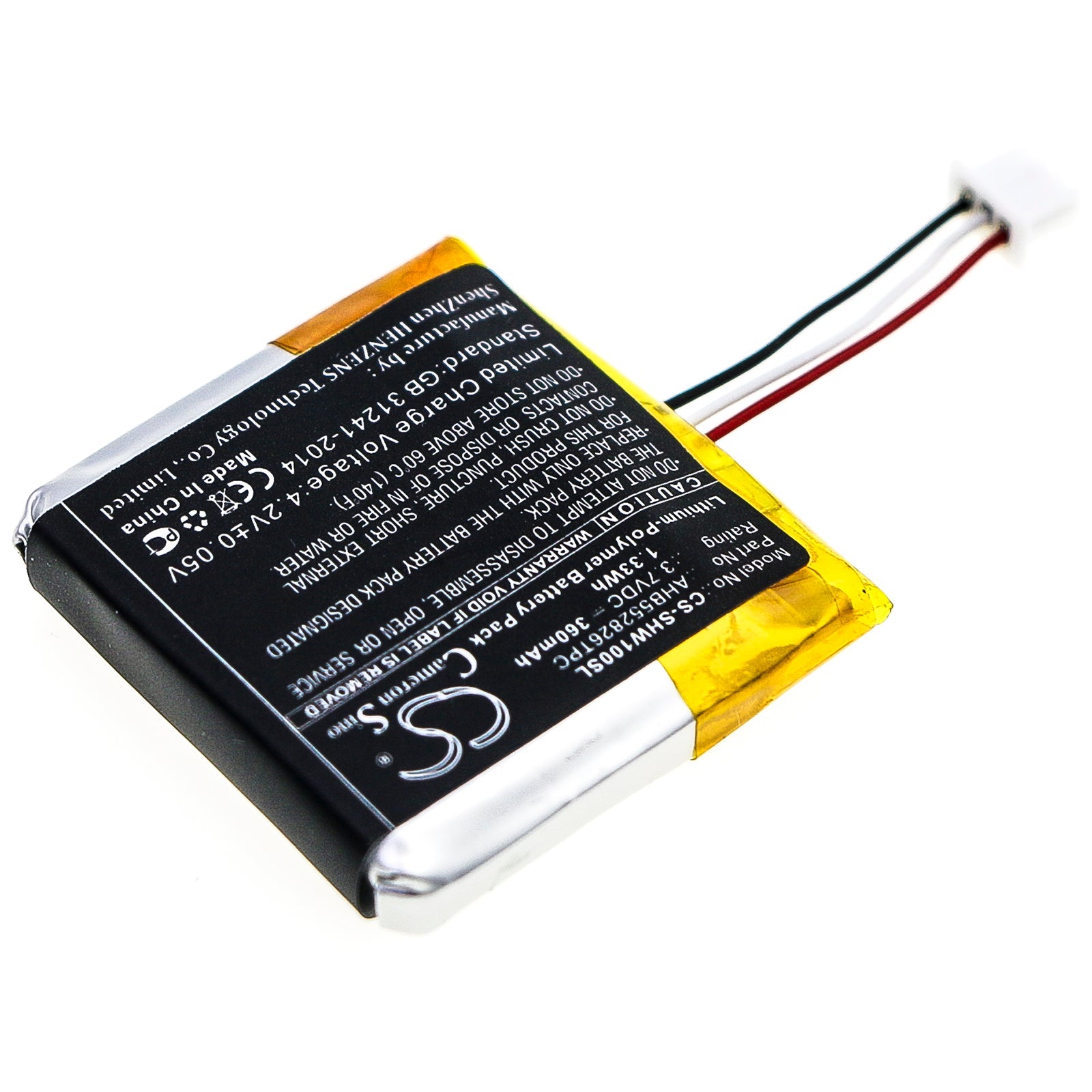 Li-Polymer Battery fits Sennheiser, Dw 10, Sdw 10 3.7V, 360mAh Wireless Headset Cameron Sino Technology Limited
