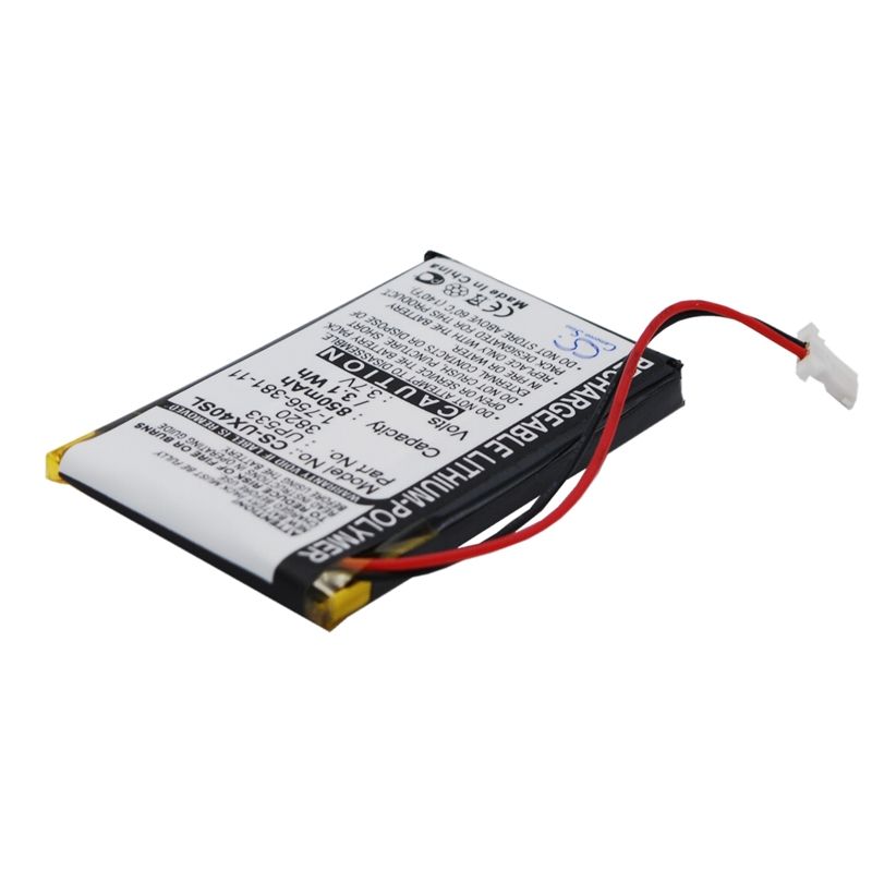 Li-Polymer Battery fits Sony, Clie Peg-ux40, Clie Peg-ux50 3.7V, 850mAh PDA & Pocket PC Cameron Sino Technology Limited