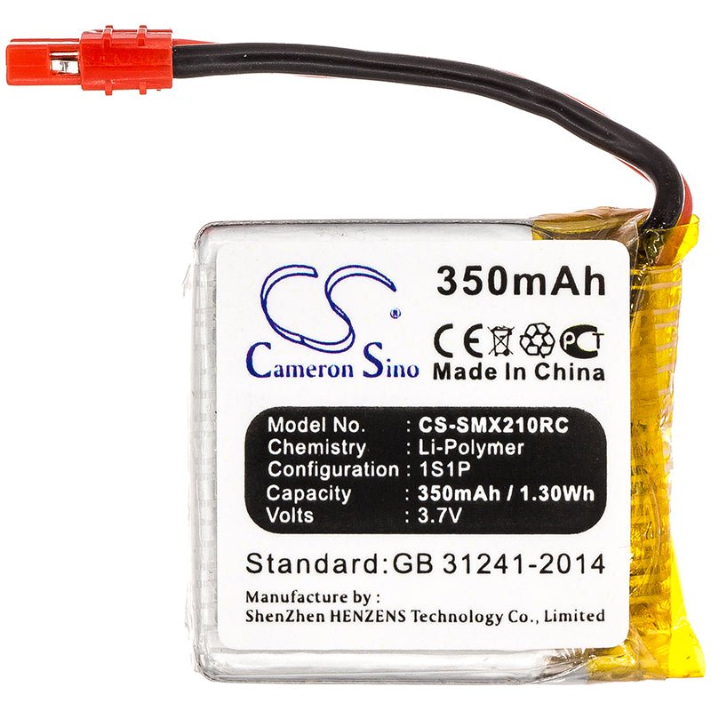 Li-Polymer Battery fits Syma, X21, X21s, X21w 3.7V, 350mAh Drones Cameron Sino Technology Limited