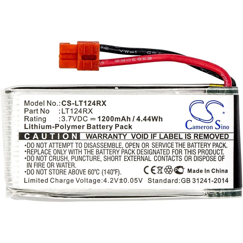 Li-Polymer Battery fits Syma, X5hc, X5hw, X5uw 3.7V, 1200mAh Drones Cameron Sino Technology Limited