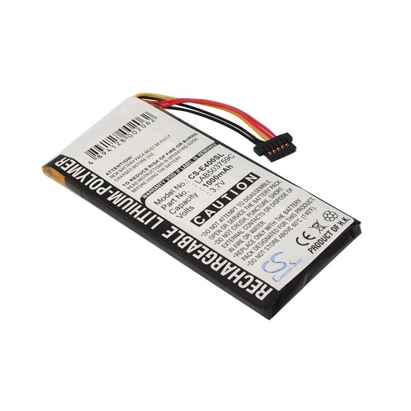 Li-Polymer Battery fits Toshiba, E400, E410 3.7V, 1000mAh PDA & Pocket PC Cameron Sino Technology Limited