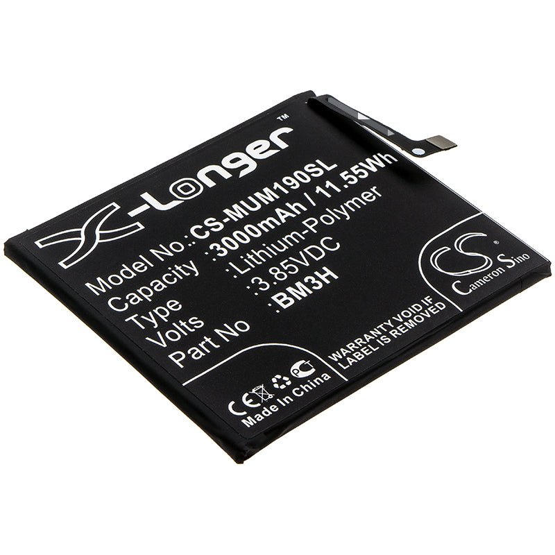 Li - Polymer Battery fits Xiaomi, M1901f9e, M1901f9t 3.85V, 3000mAh - Batterybuyer.ca