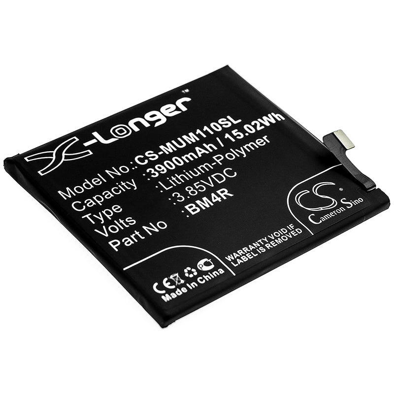 Li - Polymer Battery fits Xiaomi, M2002j9e, M2002j9g 3.85V, 3900mAh - Batterybuyer.ca
