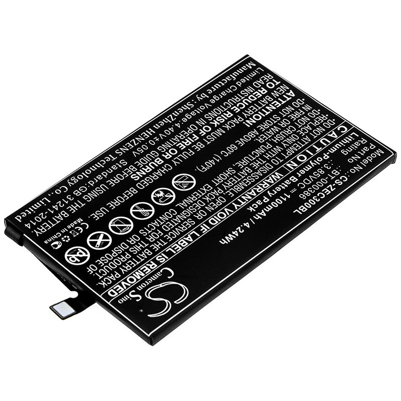 Li-Polymer Battery fits Zebra, Ec30 3.85V, 1100mAh Barcode Scanner Cameron Sino Technology Limited