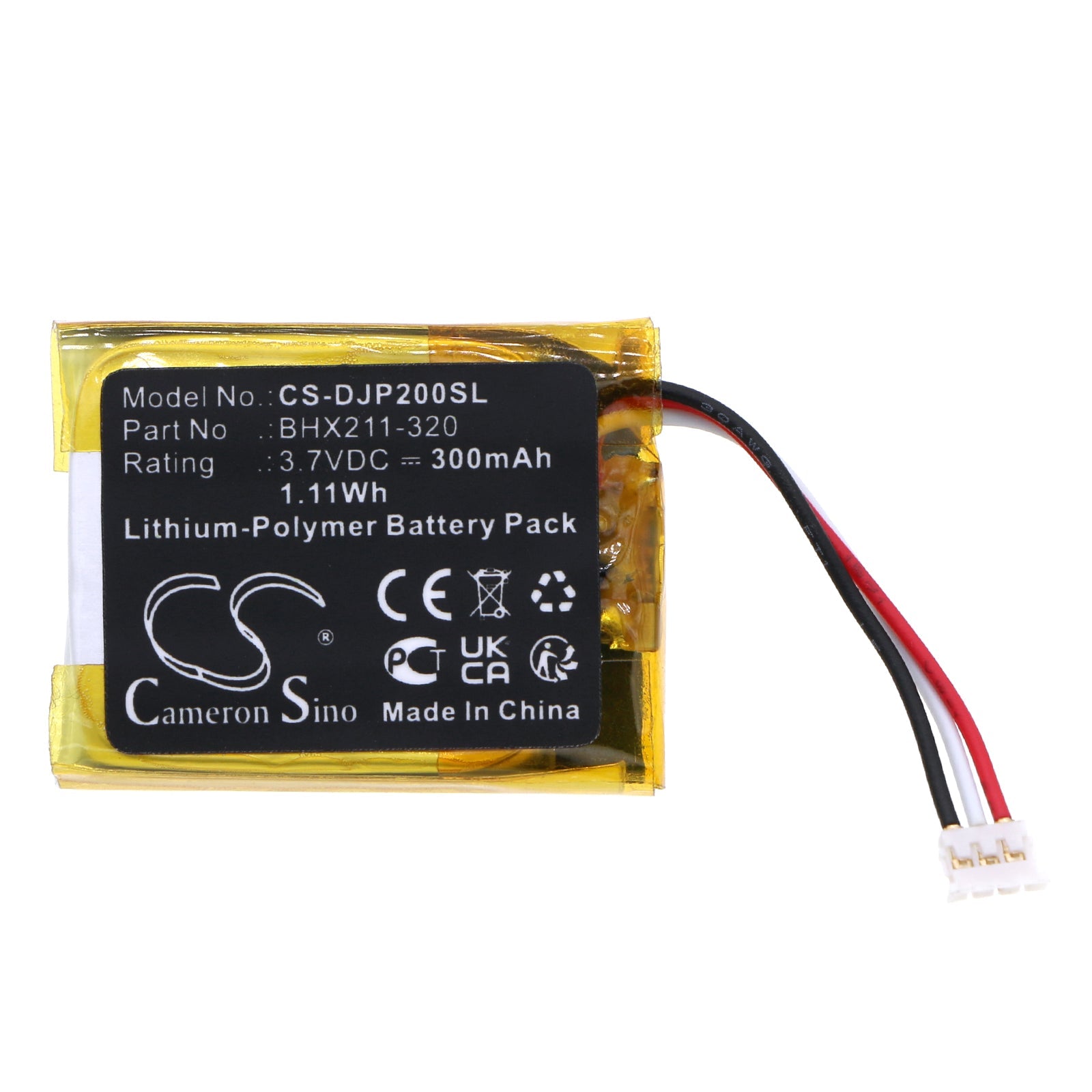 Li-Polymer, Camera Battery fits Dji Pocket 2, 3.7V, 300mAh Camera Cameron Sino Technology Limited