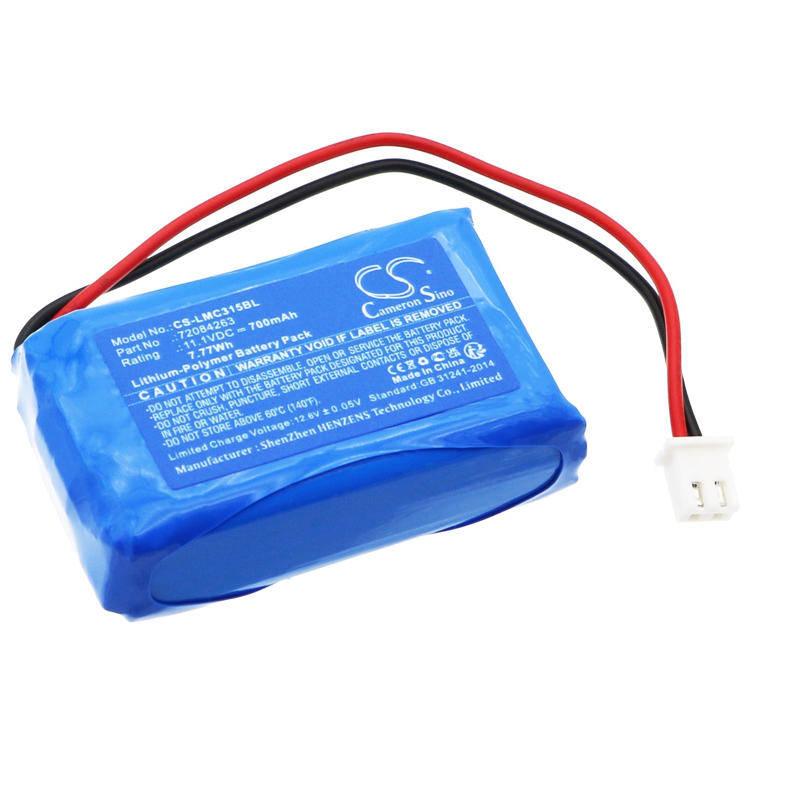 Li-Polymer, Cash Register Battery fits Olympia Nc315, Nc325, 11.1V, 700mAh Cash Register Cameron Sino Technology Limited