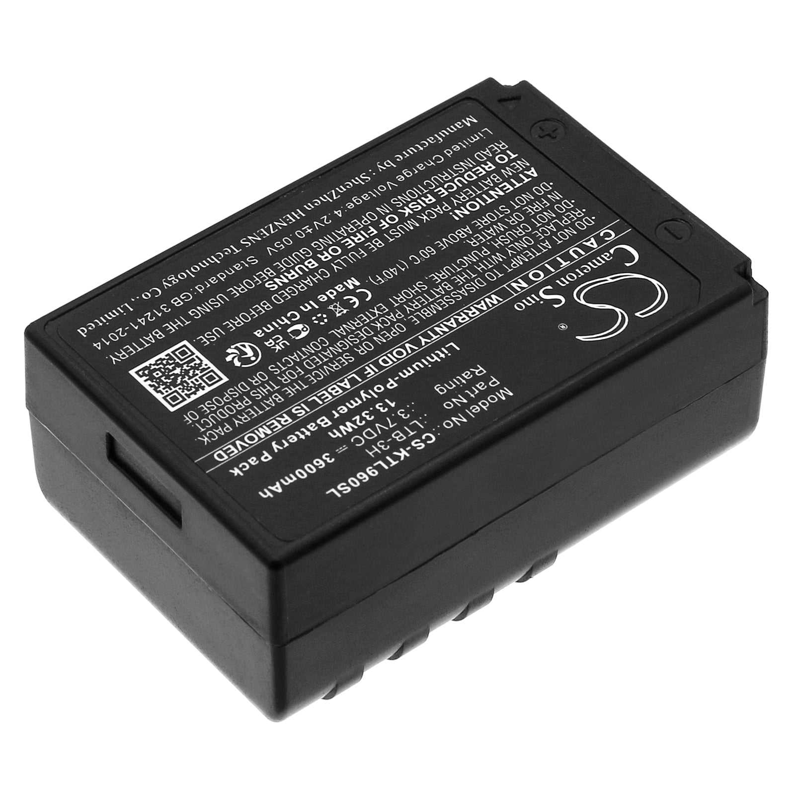 Li-Polymer, Equipment, Survey, Test Battery fits Muratec Kds Atl-46, Atl-46rg, 3.7V, 3600mAh Equipment, Survey, Test Cameron Sino Technology Limited