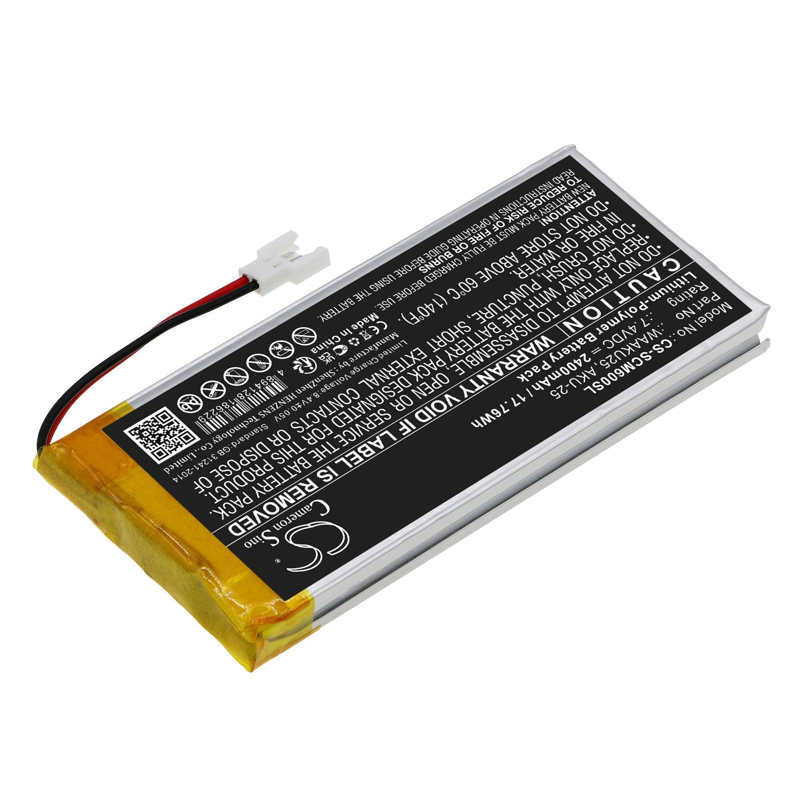 Li-Polymer, Equipment, Survey, Test Battery fits Sonel Cmm-60 Multimeter, 7.4V, 2400mAh Equipment, Survey, Test Cameron Sino Technology Limited