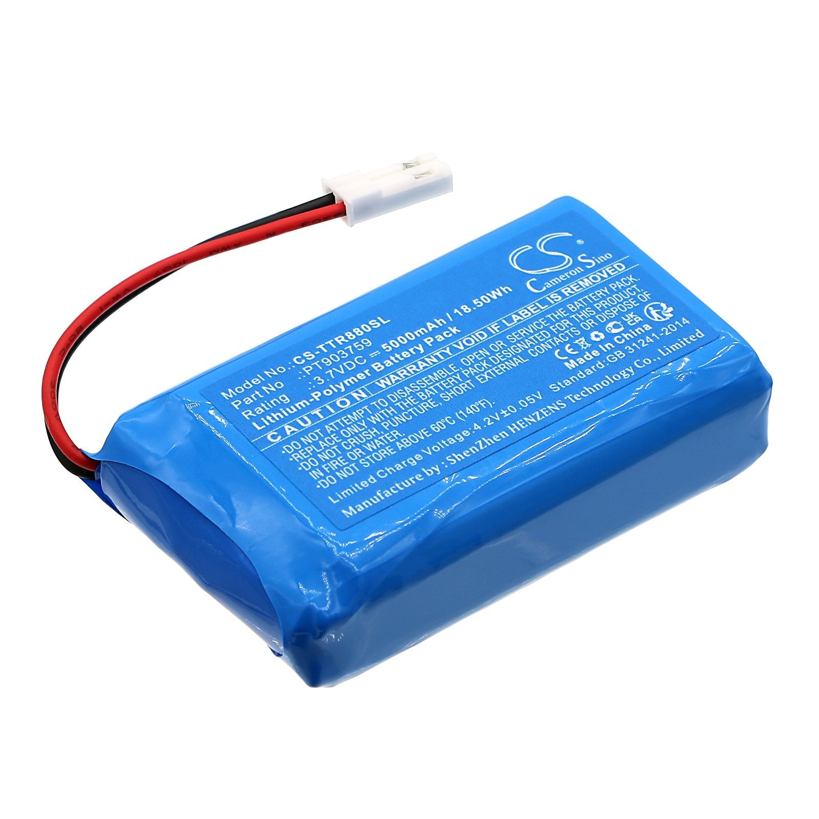 Li-Polymer, Equipment, Survey, Test Battery fits Triplett 8060 Camview Elite Video Test , Camview Elite Video Test Monit, 3.7V, 5000mAh Equipment, Survey, Test Cameron Sino Technology Limited