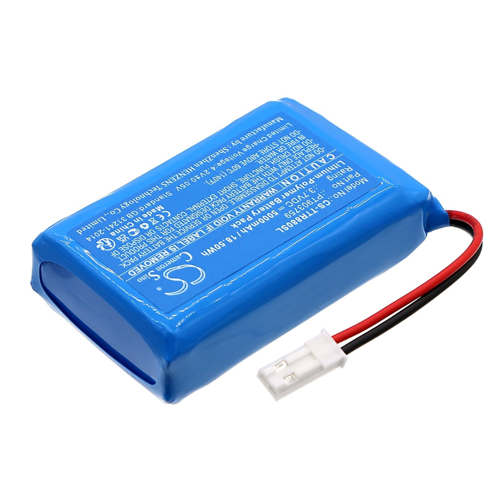 Li-Polymer, Equipment, Survey, Test Battery fits Triplett 8060 Camview Elite Video Test , Camview Elite Video Test Monit, 3.7V, 5000mAh Equipment, Survey, Test Cameron Sino Technology Limited