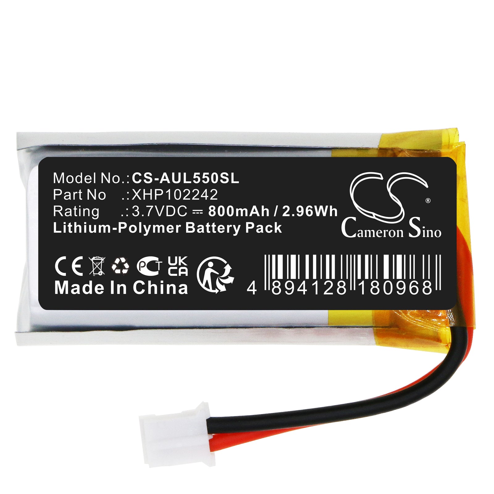 Li-Polymer, Keyboard,Mouse Battery fits Asus Le55, Rog Spatha, 3.7V, 800mAh Keyboard,Mouse Cameron Sino Technology Limited