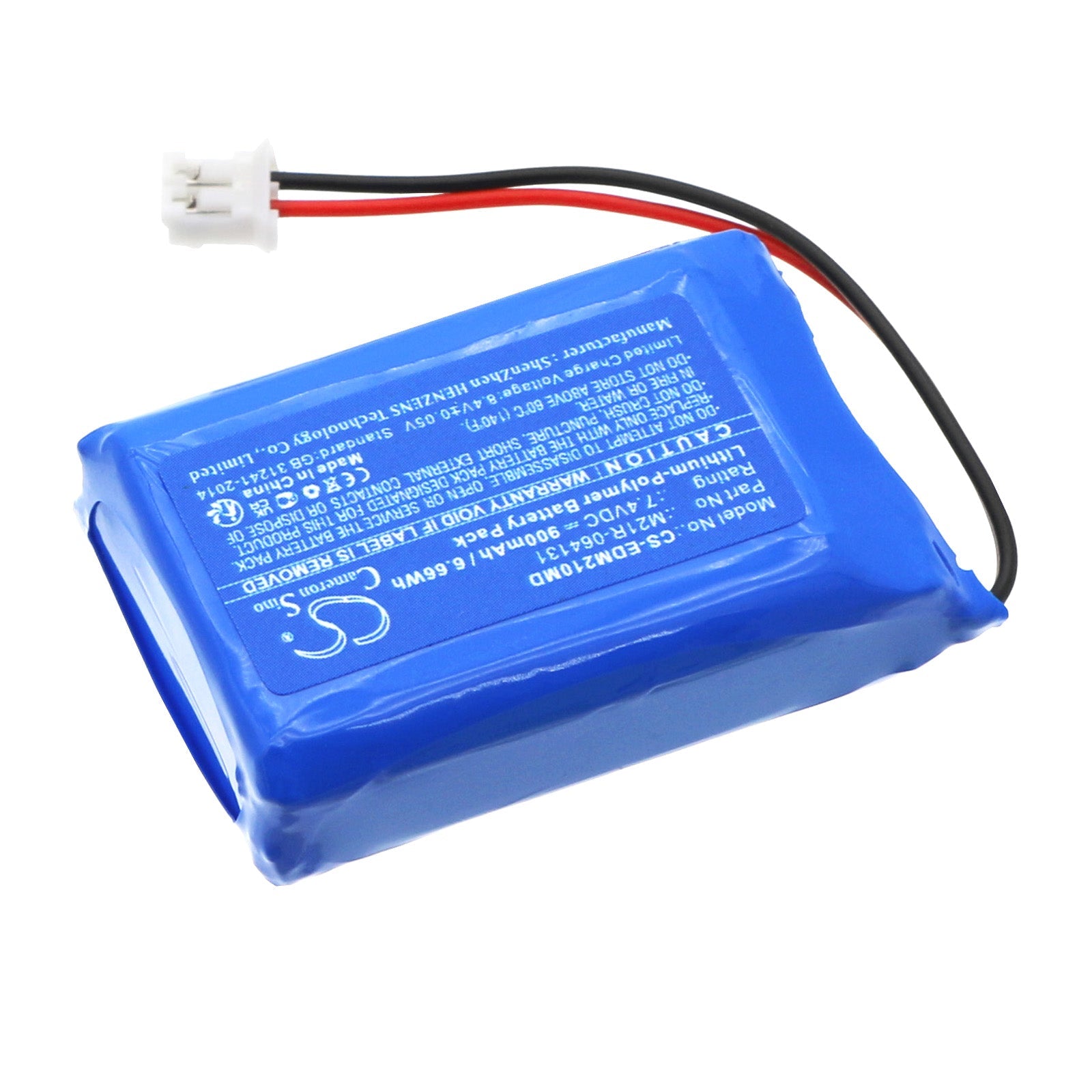 Li-Polymer, Medical Battery fits Edan Pro Ii Doppler, Sonotrax Ii Doppler, 7.4V, 900mAh Medical Cameron Sino Technology Limited