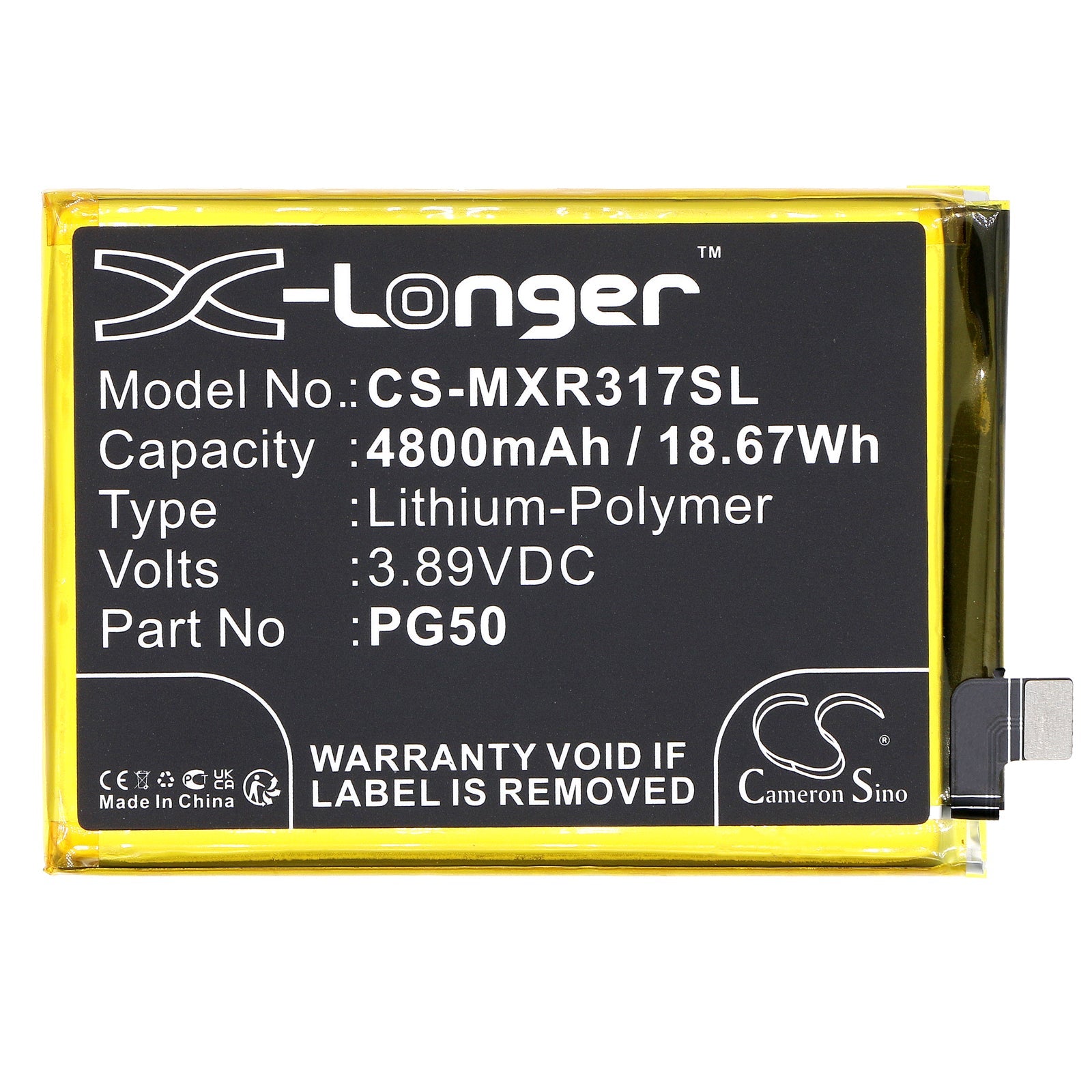 Li-Polymer, Mobile, SmartPhone Battery fits Motorola Moto G Stylus 2023, Moto G Stylus 5g, 3.89V, 4800mAh Mobile & SmartPhone Cameron Sino Technology Limited