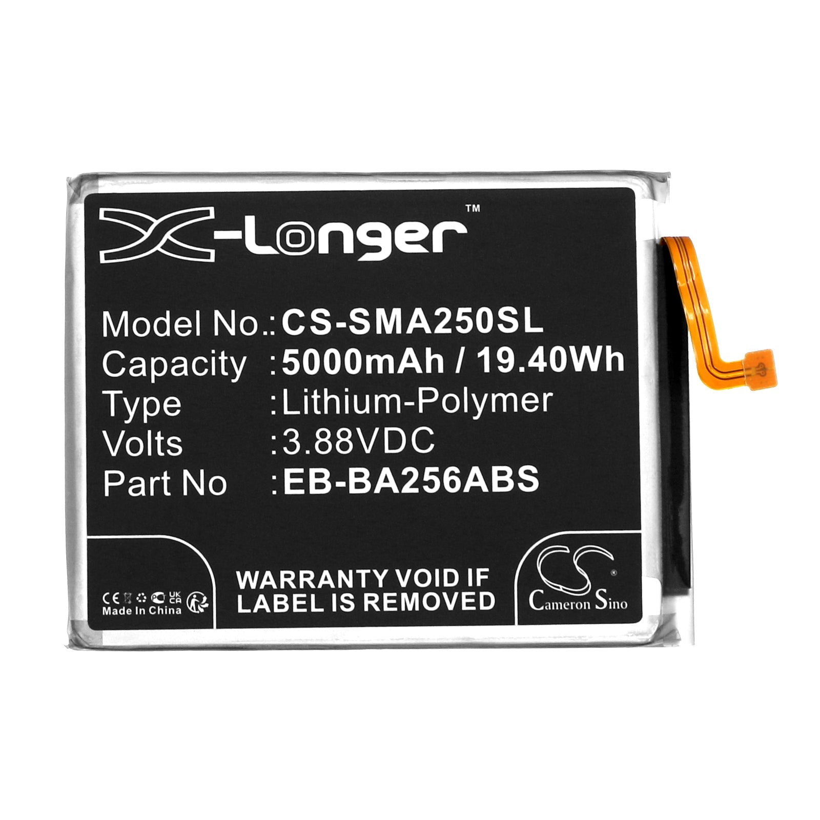Li-Polymer, Mobile, SmartPhone Battery fits Samsung Galaxy A25, Galaxy A25 5g, 3.88V, 5000mAh Mobile & SmartPhone Cameron Sino Technology Limited