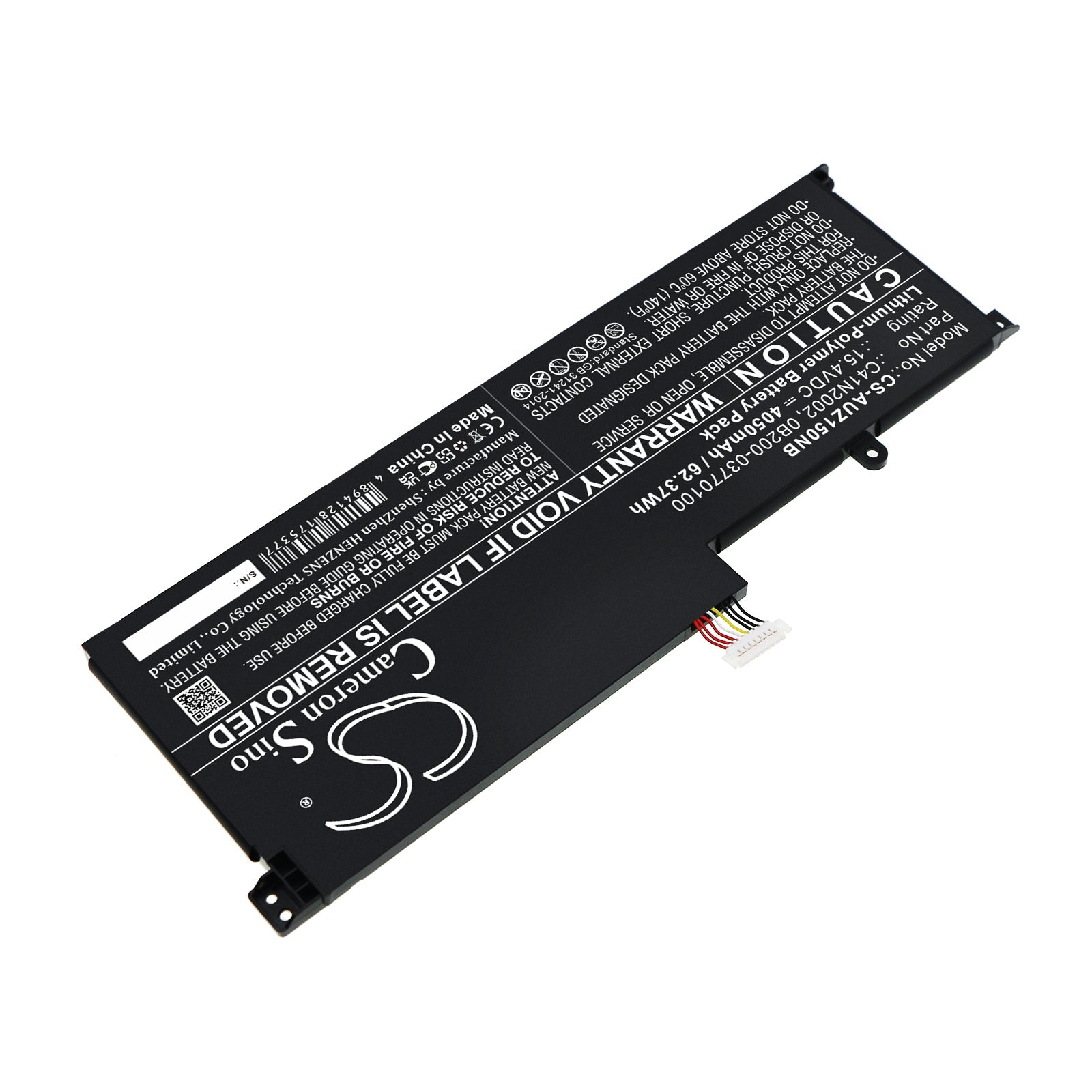 Li-Polymer, Notebook, Laptop Battery fits Asus Ux535lh-bh74, Ux535lh-bn002t, 15.4V, 4050mAh Notebook, Laptop Cameron Sino Technology Limited