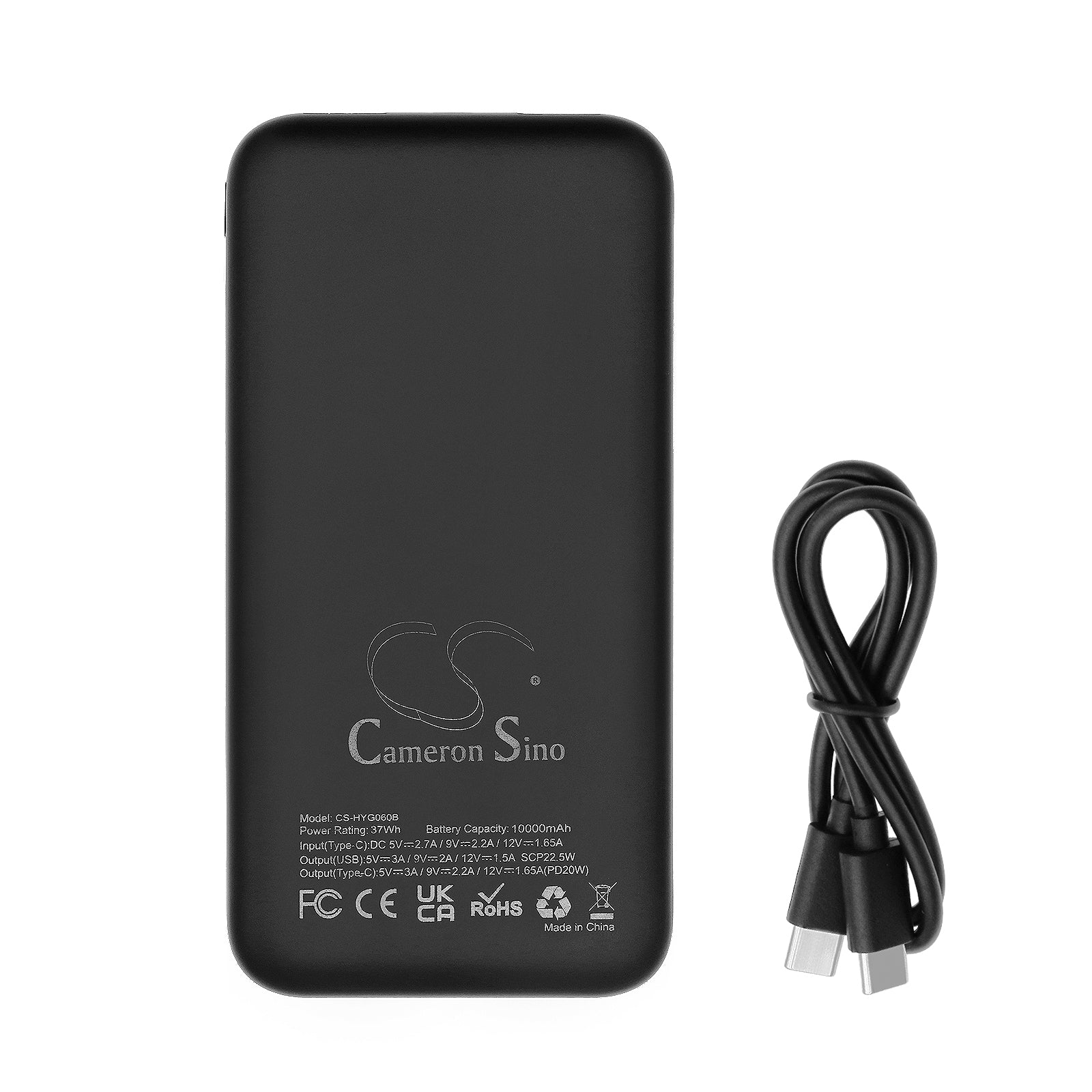 Li-Polymer, Power Bank Battery fits Cameron Sino Technologies, 5.0V, 10000mAh CS-HYG060B Power Bank Cameron Sino Technology Limited