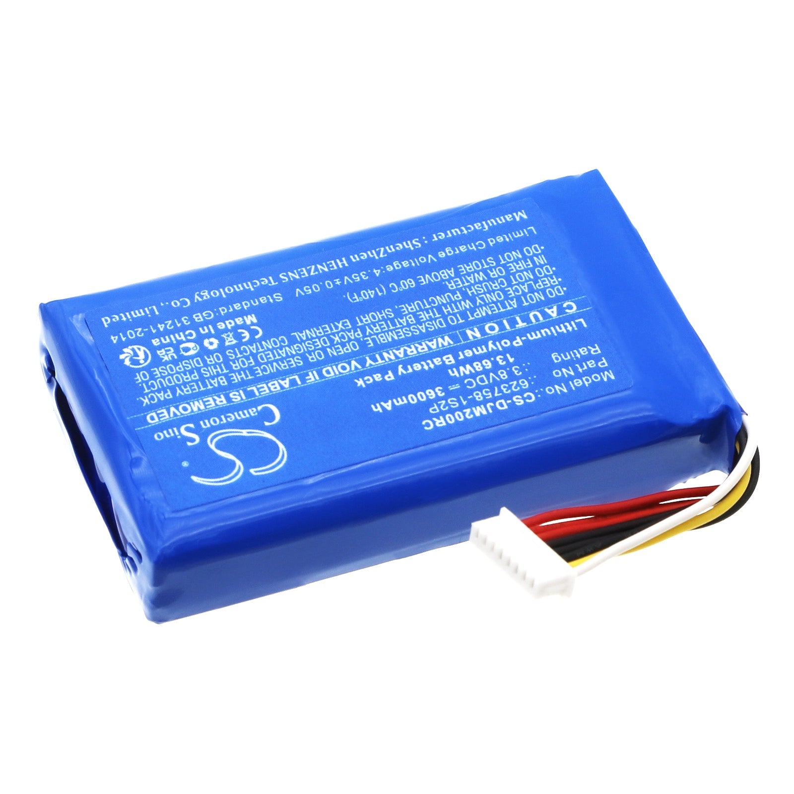 Li-Polymer, Remote Controller Battery fits Dji Mavic 2 Pro Remote Control, 3.8V, 3600mAh Remote Controller Cameron Sino Technology Limited