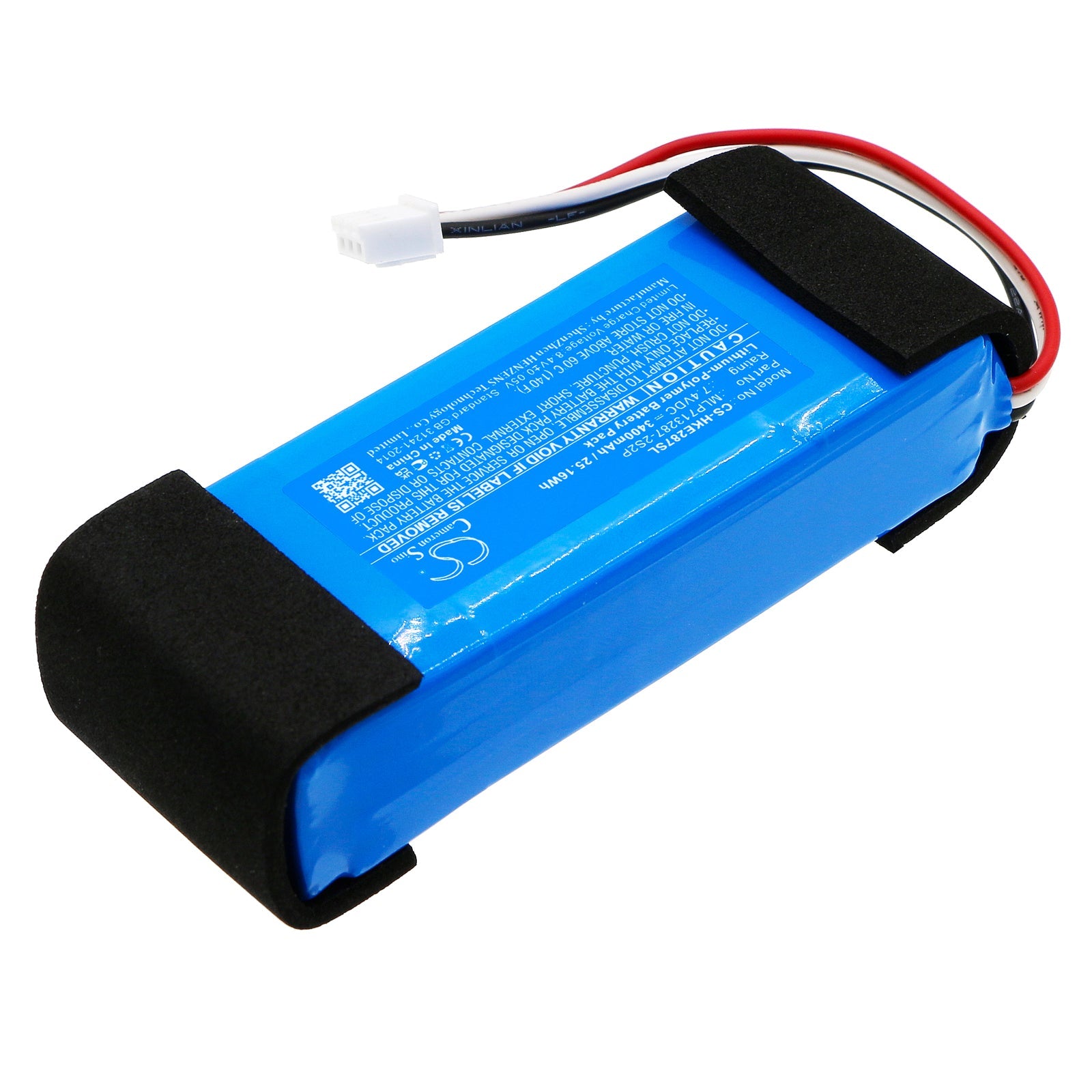 Li-Polymer, Speaker Battery fits Harman/kardon Esquire, 7.4V, 3400mAh Speaker Cameron Sino Technology Limited
