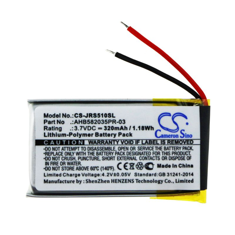 Li-Polymer Speaker Battery fits Jabra, Speak 510 3.7V, 320mAh Speaker Cameron Sino Technology Limited