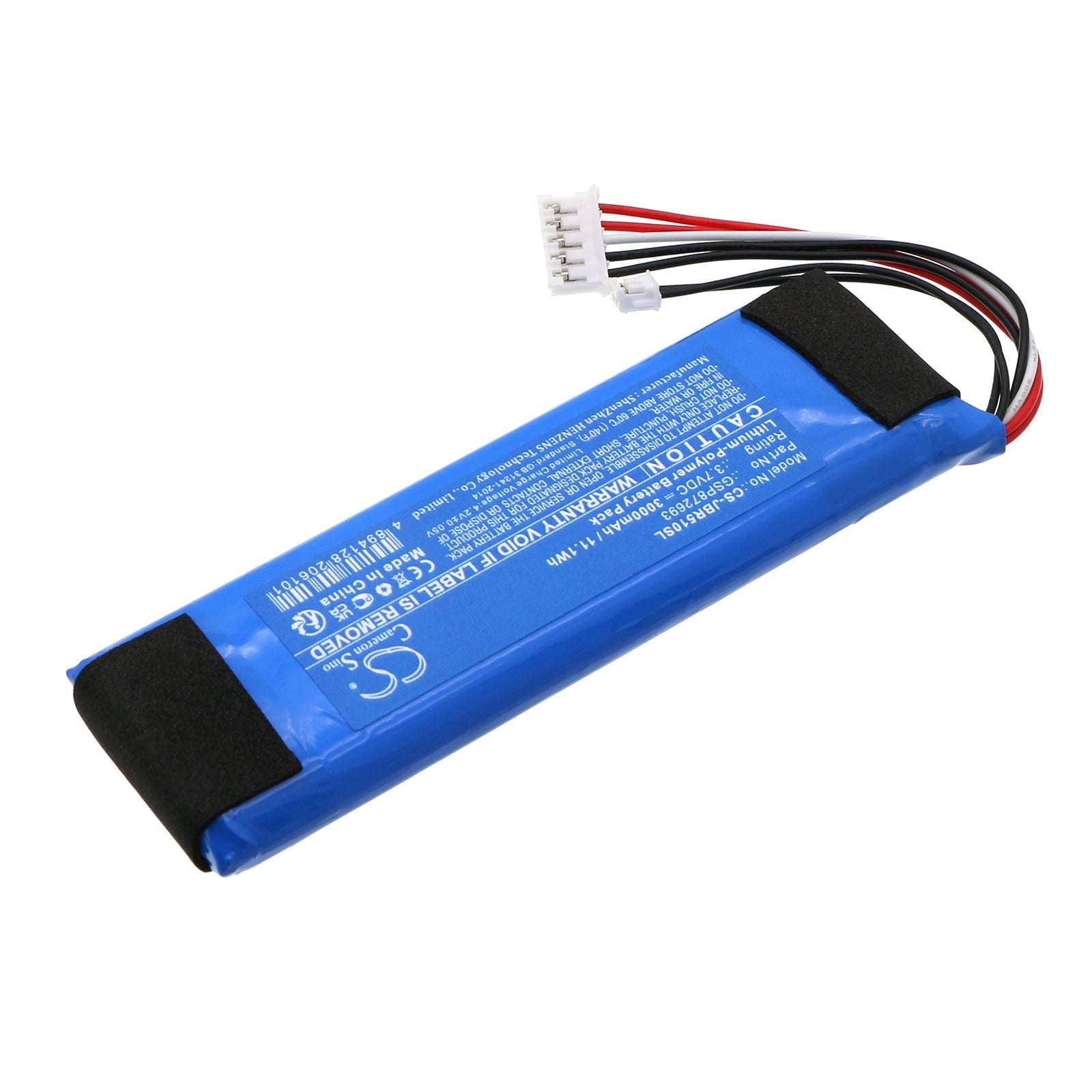 Li-Polymer, Speaker Battery fits Jbl Bar 5.1, 3.7V, 3000mAh Speaker Cameron Sino Technology Limited