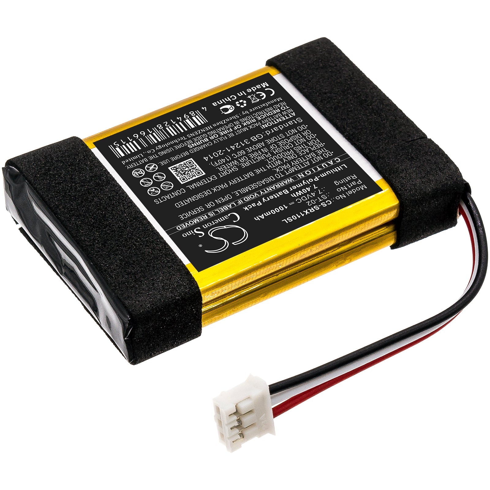 Li-Polymer Speaker Battery fits Sony, Srs-x11 7.4V, 1000mAh Speaker Cameron Sino Technology Limited