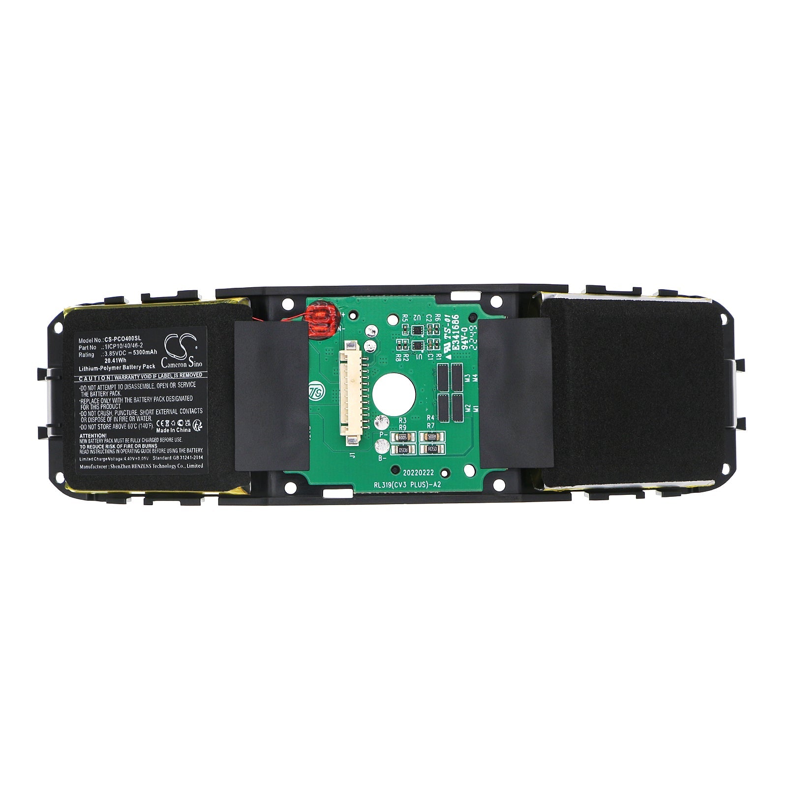 Li-Polymer, VR Battery fits Pico 4, 3.85V, 5300mAh VR Cameron Sino Technology Limited