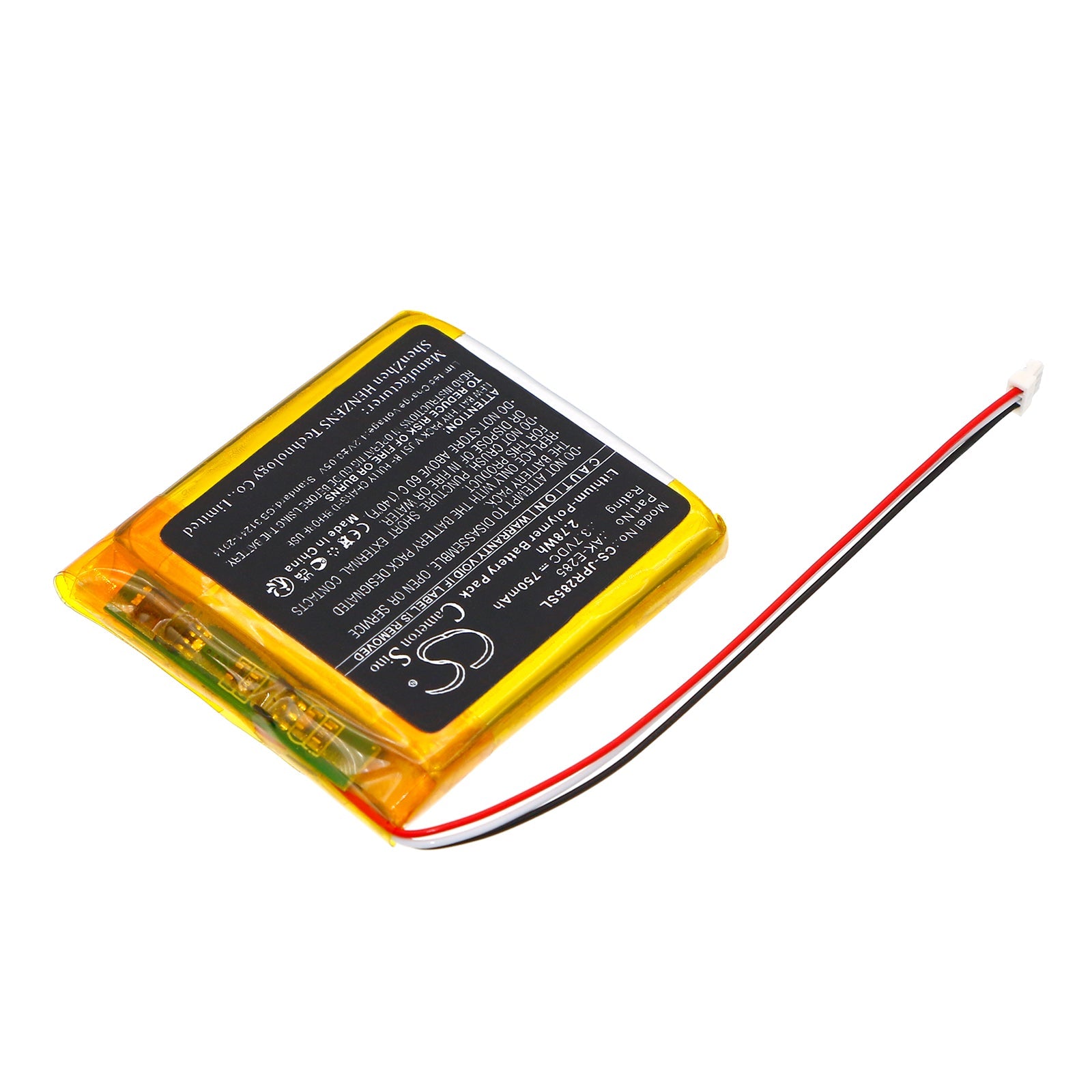 Li-Polymer, Wireless Headset Battery fits Jabra Elite 85h, Evolve2 85, 3.7V, 750mAh Wireless Headset Cameron Sino Technology Limited