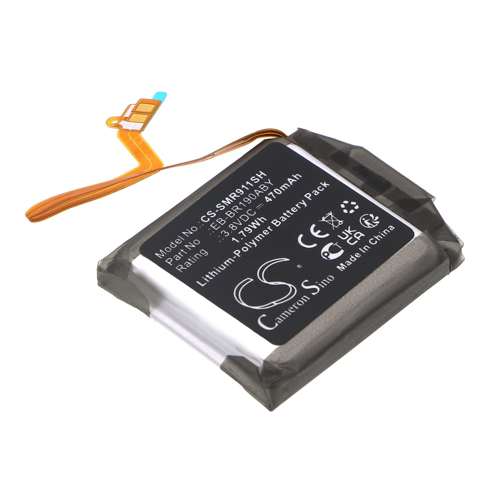 Li-Polymer, Wireless Headset Battery fits Samsung Galaxy Buds Pro, Galaxy Buds Pro Charging Case, 3.8V, 470mAh Wireless Headset Cameron Sino Technology Limited