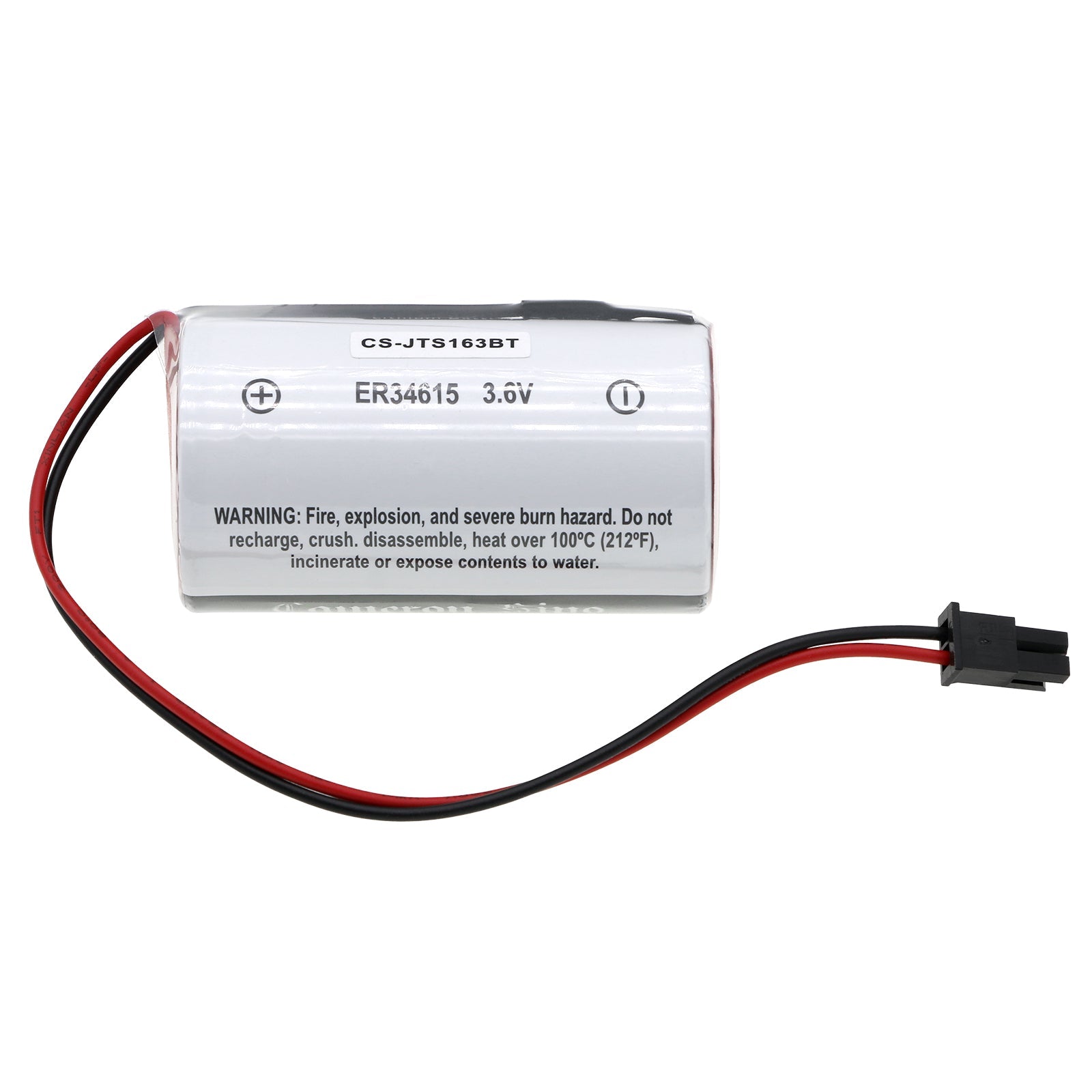 Li - SOCl2, Alarm System Battery fits Jablotron Ja - 163a, 3.6V, 14500mAh - Batterybuyer.ca