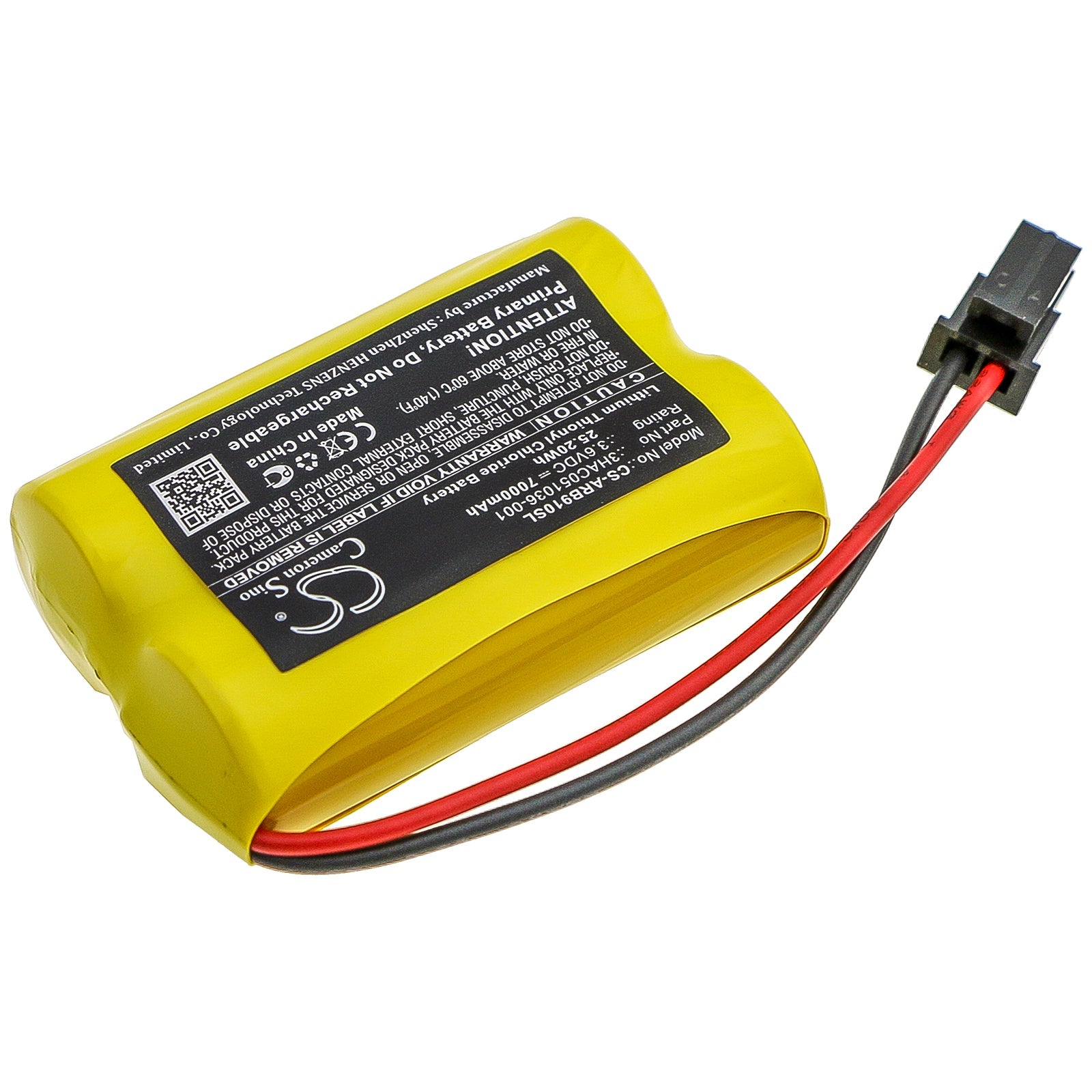 Li-SOCl2 Battery fits Abb, 1s2 Pls17500, Irb 1200, Irb 910sc 3.6V, 7000mAh PLC Cameron Sino Technology Limited