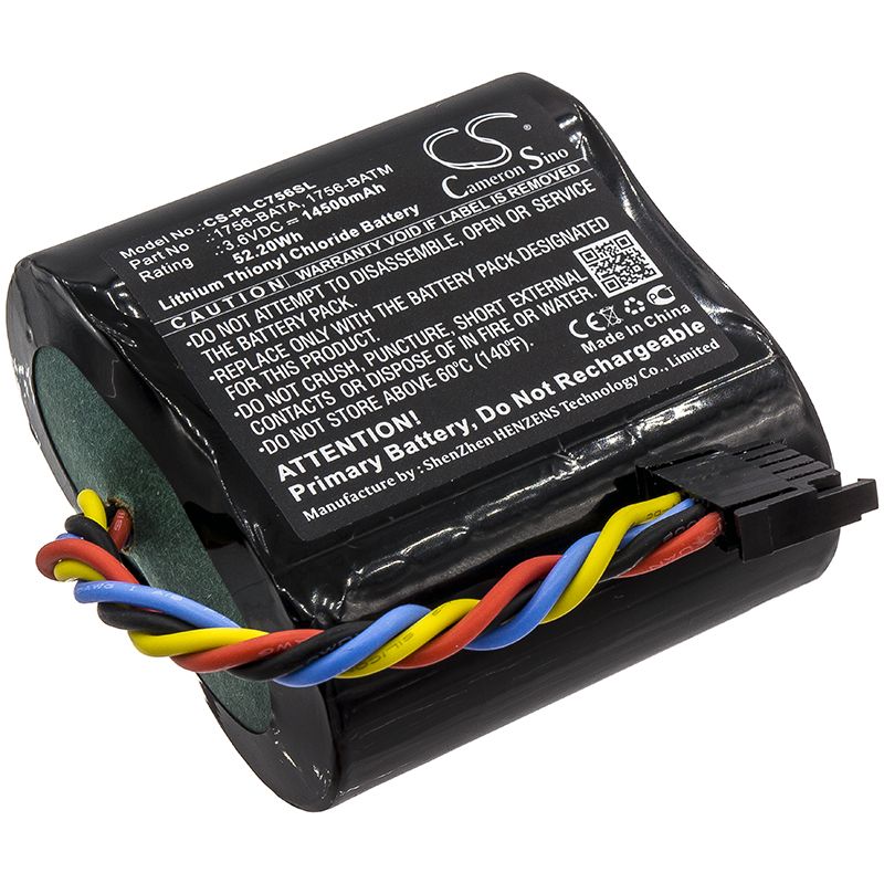 Li-SOCl2 Battery fits Allen Bradley, 1756-batm, 1756-l55m12 3.6V, 14500mAh Industrial Cameron Sino Technology Limited