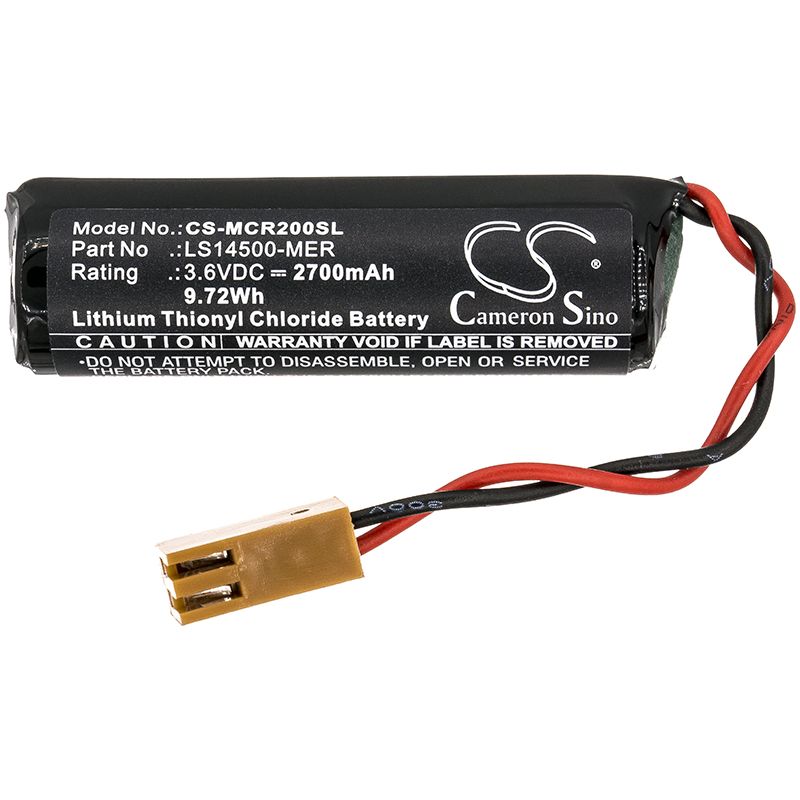 Li-SOCl2 Battery fits Mitsubishi, Cr1, Cr2 3.6V, 2700mAh PLC Cameron Sino Technology Limited