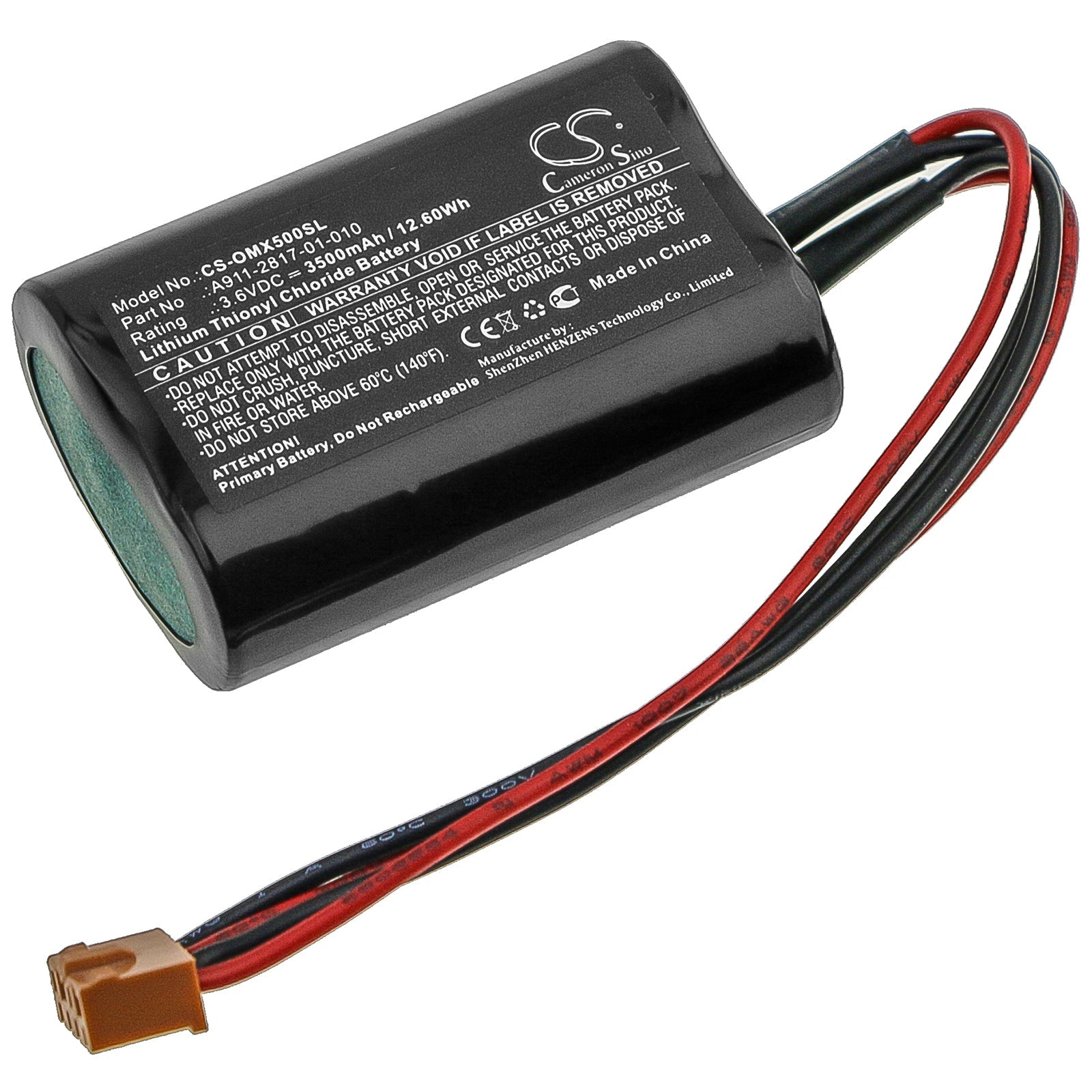 Li-SOCl2 Battery fits Okuma, Mx50, Mx-50 3.6V, 3500mAh PLC Cameron Sino Technology Limited