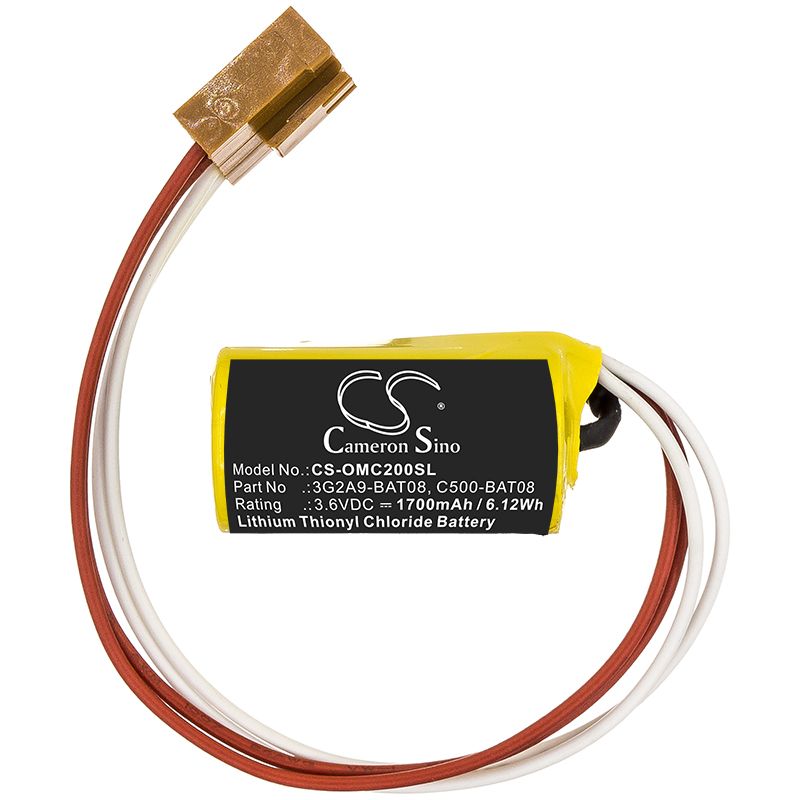 Li-SOCl2 Battery fits Omron, C1000h, C1000hf 3.6V, 1700mAh PLC Cameron Sino Technology Limited