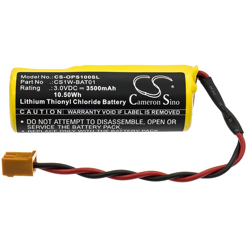 Li-SOCl2 Battery fits Omron, Cs1, Cs1h 3.0V, 3500mAh PLC Cameron Sino Technology Limited