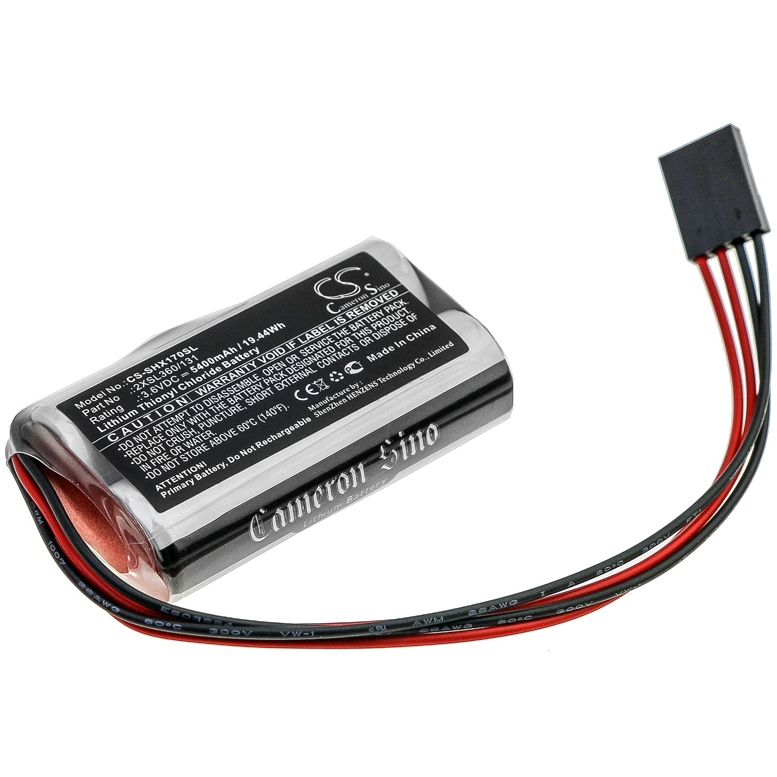 Li-SOCl2 Battery fits Schneider, Tsx17 3.6V, 5400mAh Equipment & Survey & Test Cameron Sino Technology Limited