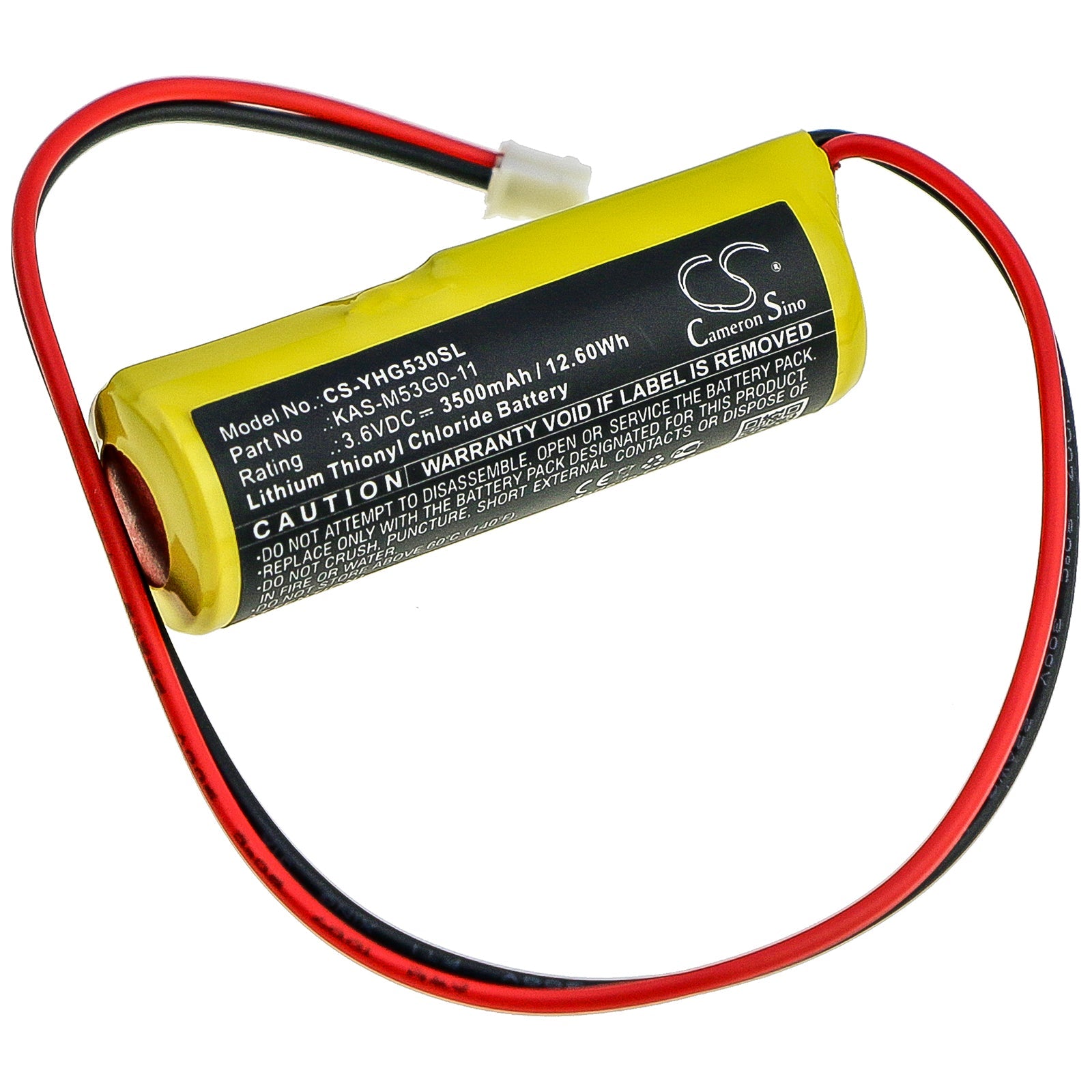 Li-SOCl2 Battery fits Yamaha, Kas-m53g0-10 3.6V, 3500mAh PLC Cameron Sino Technology Limited