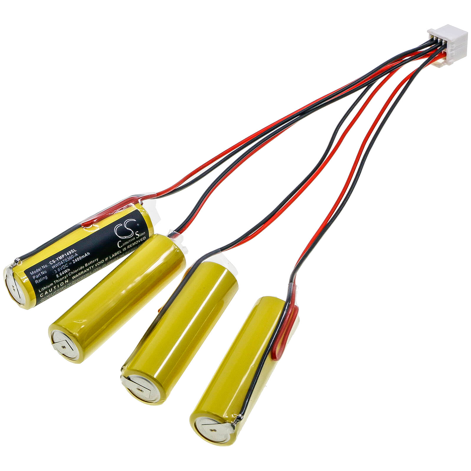 Li-SOCl2 Battery fits Yaskawa, Motoman Robot 149689-1 3.6V, 2400mAh / 8.64Wh PLC Cameron Sino Technology Limited