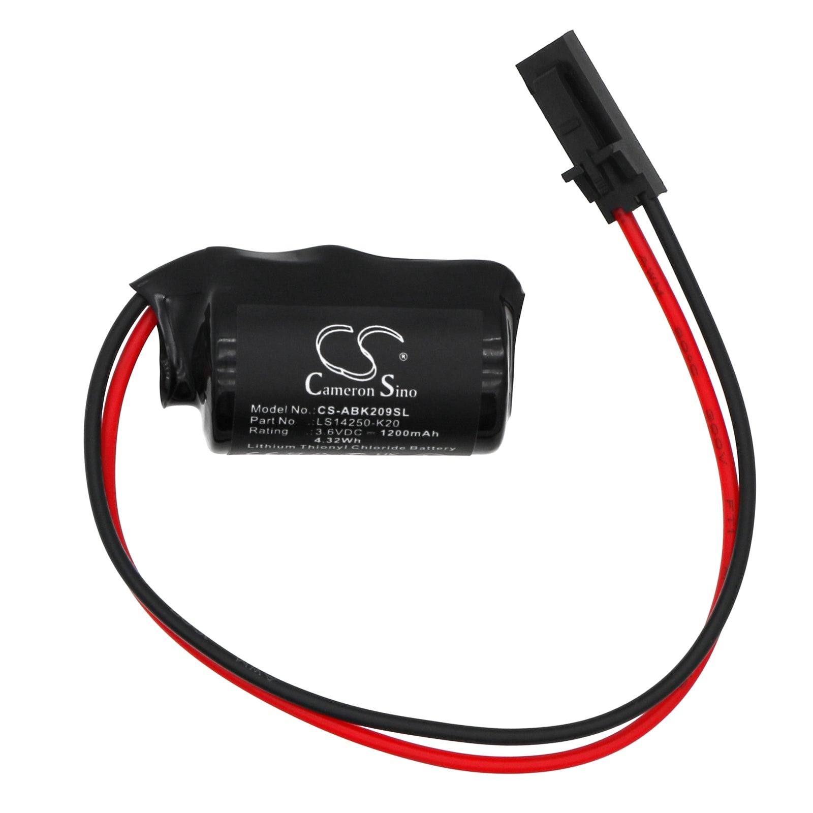 Li-SOCl2, PLC Battery fits Allen Bradley Kinetix 2000, 3.6V, 1200mAh PLC Cameron Sino Technology Limited