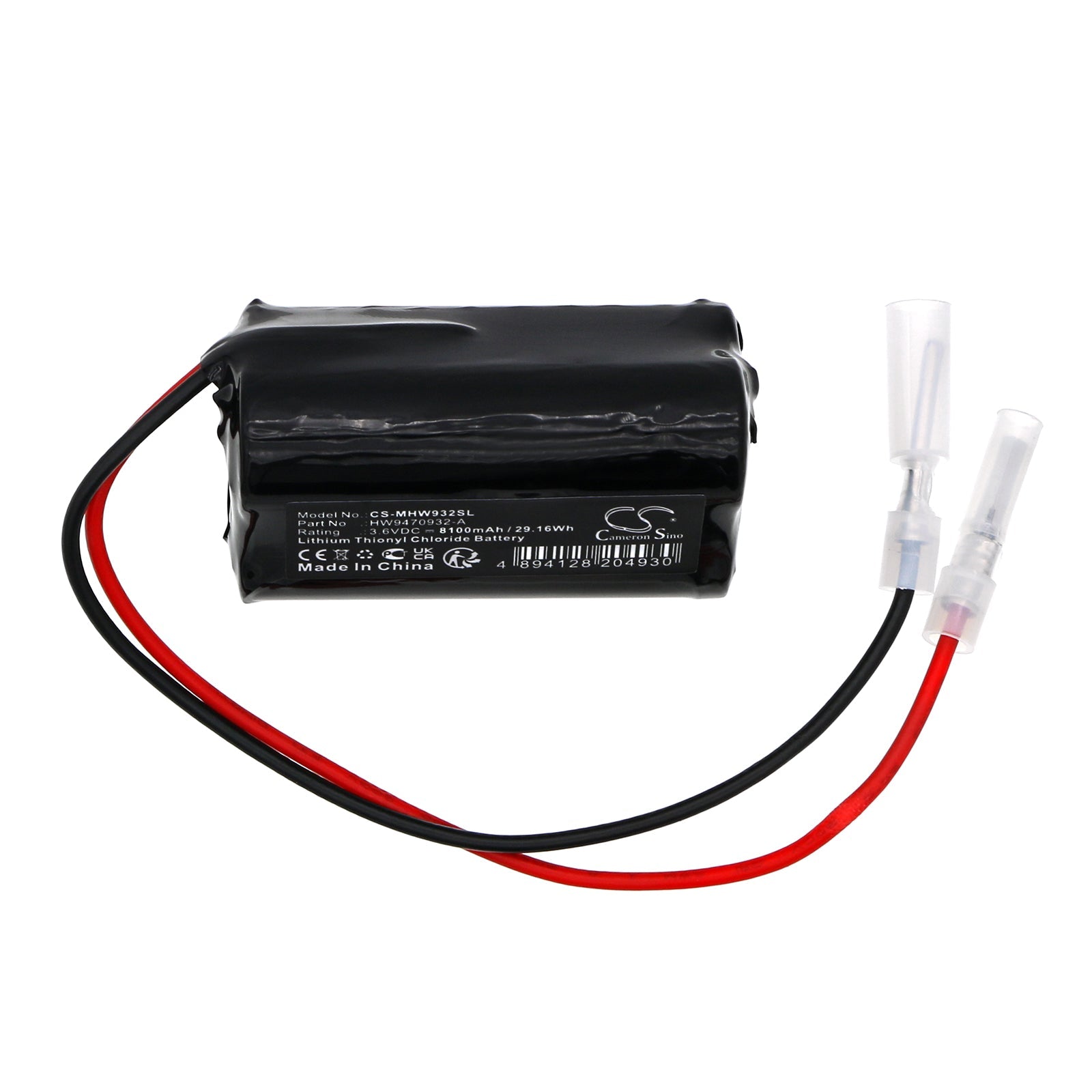 Li-SOCl2, PLC Battery fits Motoman Hw9470932-a, 3.6V, 8100mAh PLC Cameron Sino Technology Limited
