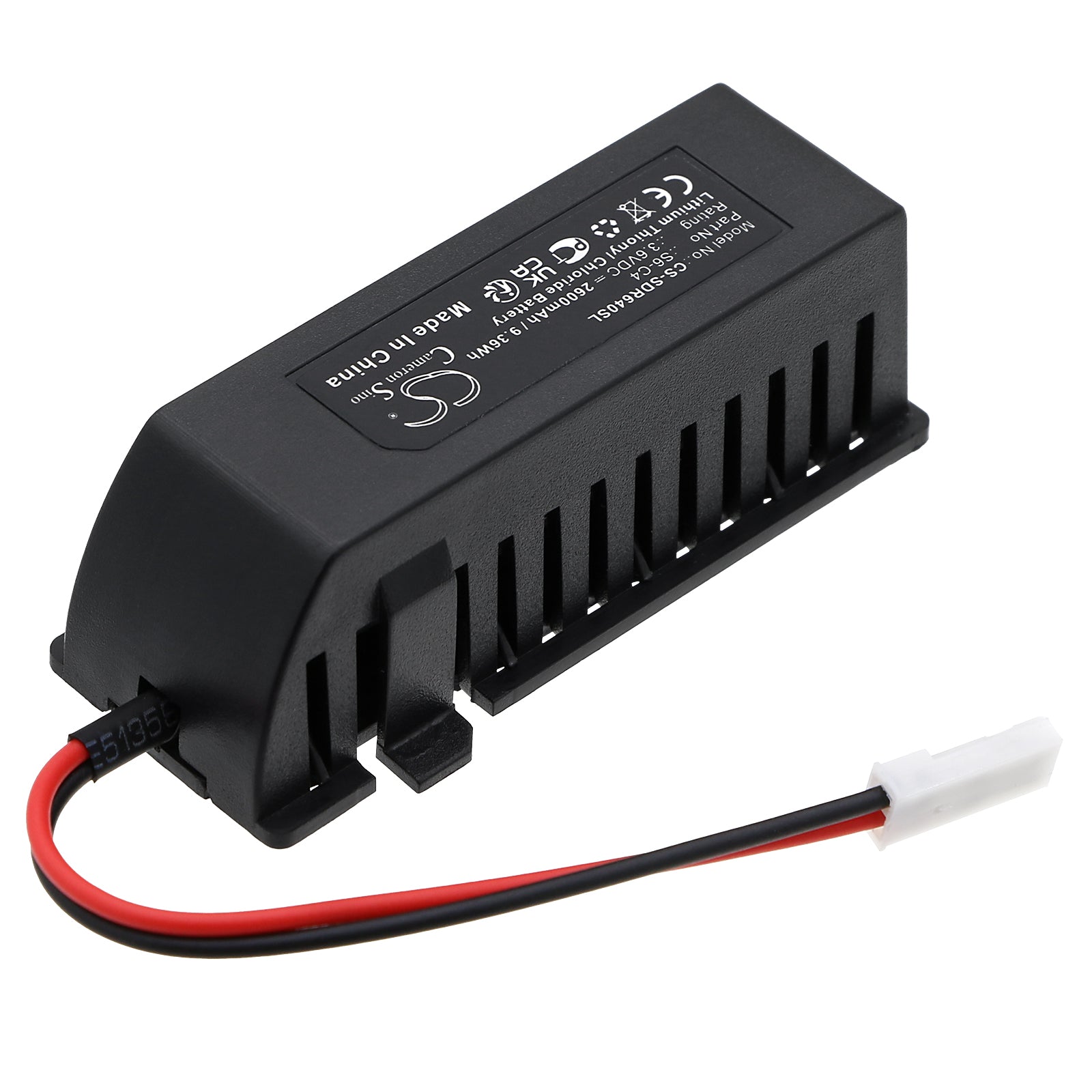 Li-SOCl2, PLC Battery fits Siemens Delta Servo Driver, 3.6V, 2600mAh PLC Cameron Sino Technology Limited