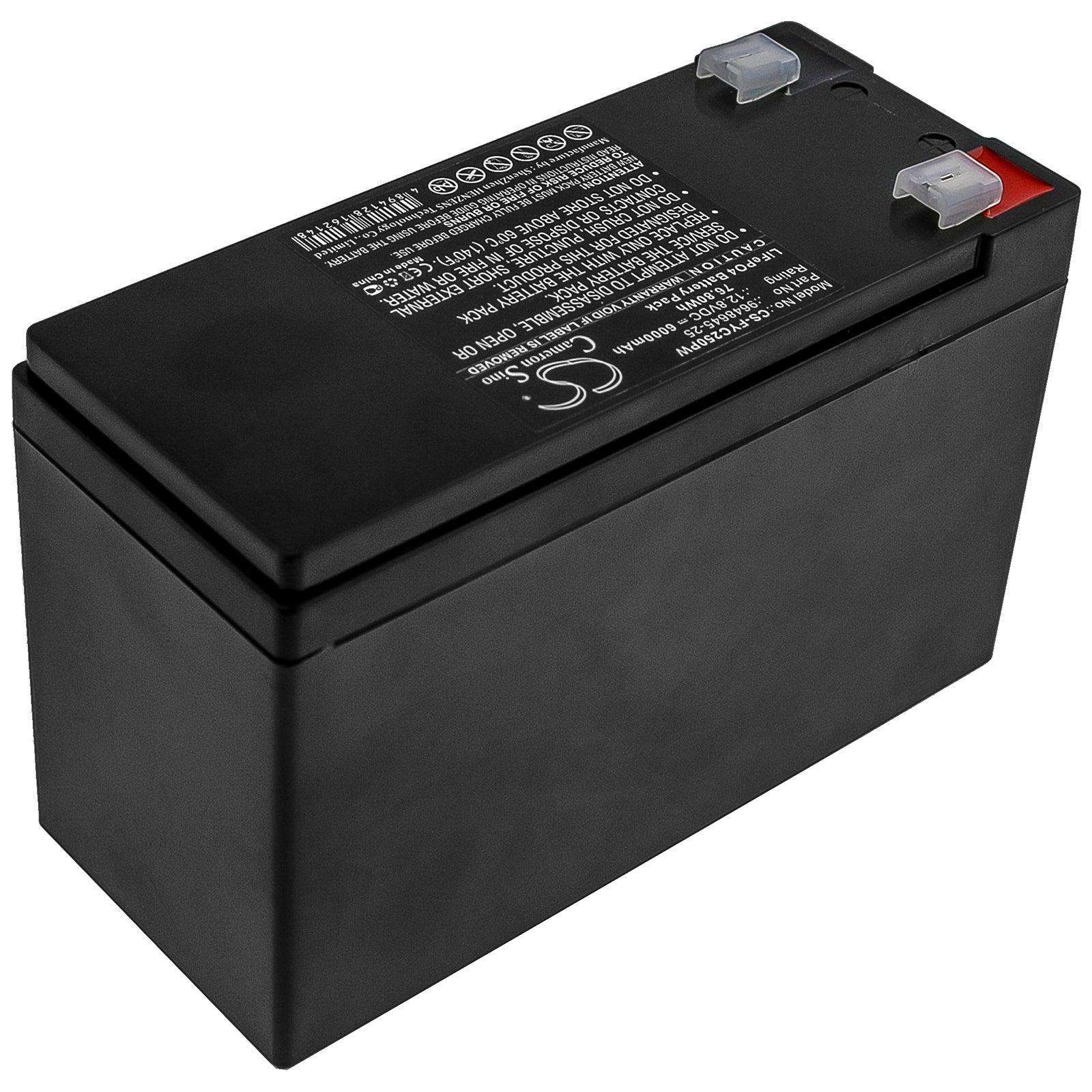 LiFePO4 Battery fits Flymo, Contour Powerplus Cordless Cct250 12.8V, 6000mAh Lawn Mowers Cameron Sino Technology Limited