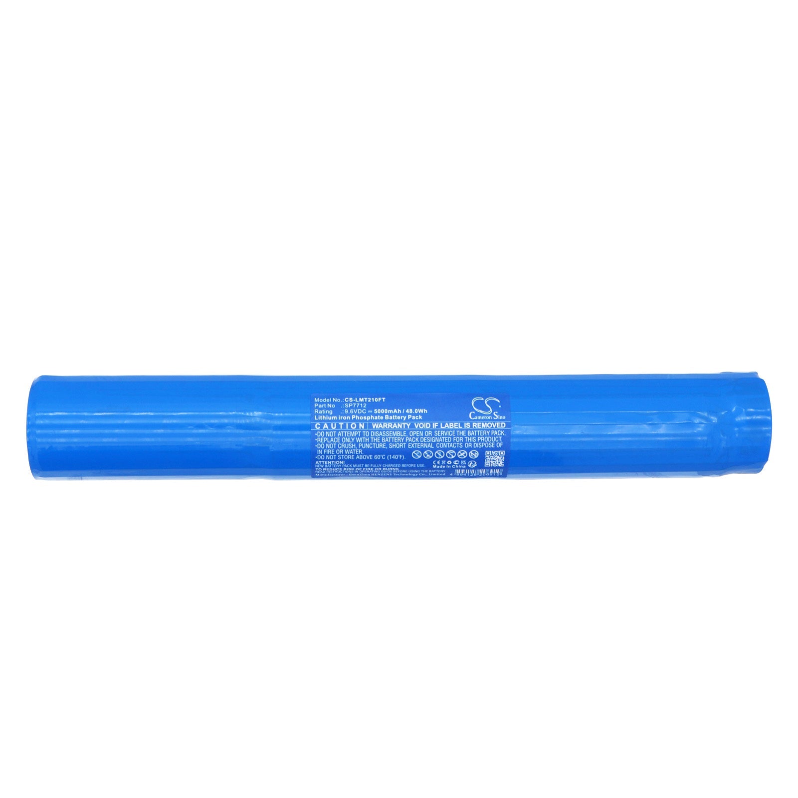 LiFePO4, Flashlight Battery fits Ledlenser X21r, X21r.2, 9.6V, 5000mAh Flashlight Cameron Sino Technology Limited