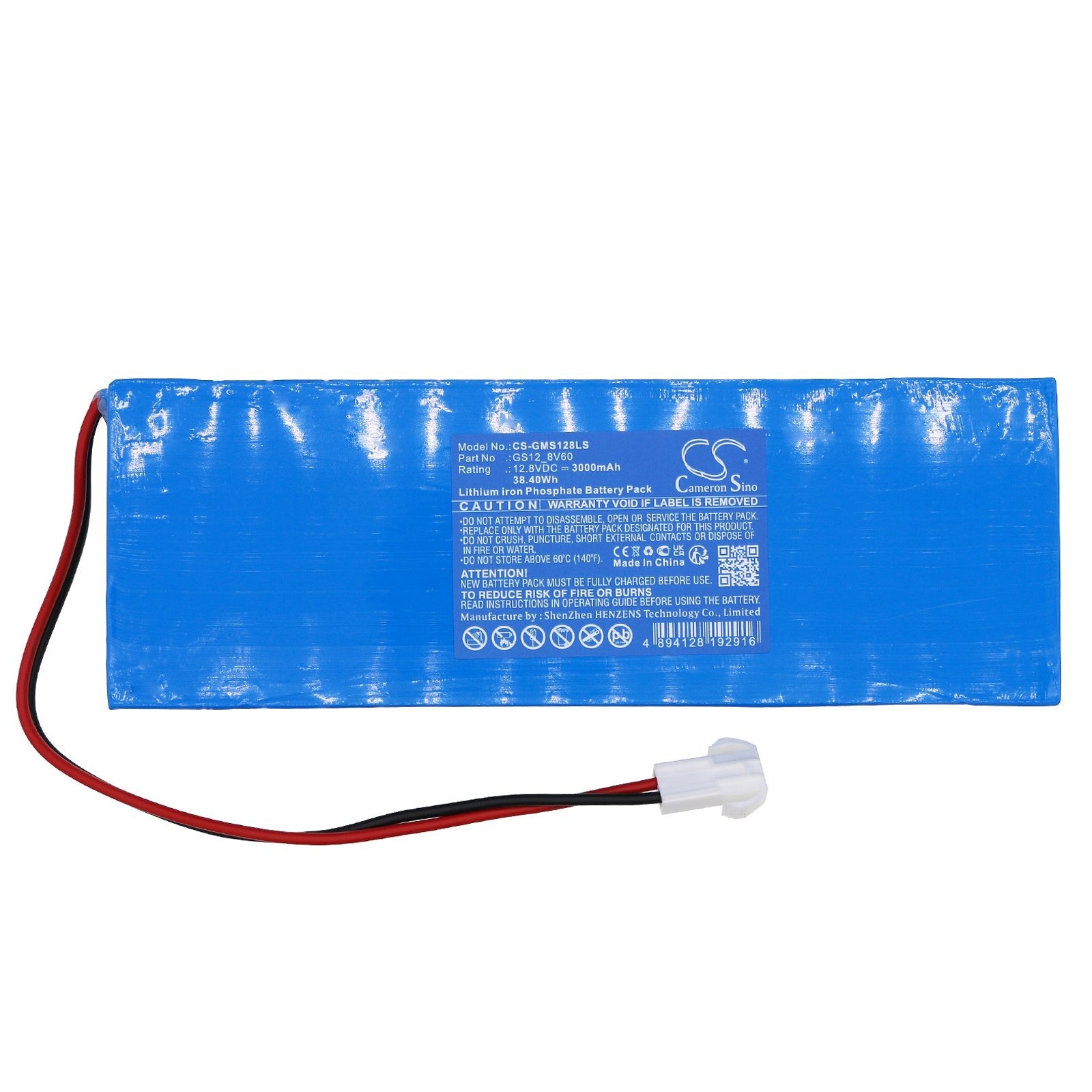 LiFePO4, Solar Battery Battery fits Gama Sonic Solar Lighting Fixtures, 12.8V, 3000mAh Solar Battery Cameron Sino Technology Limited