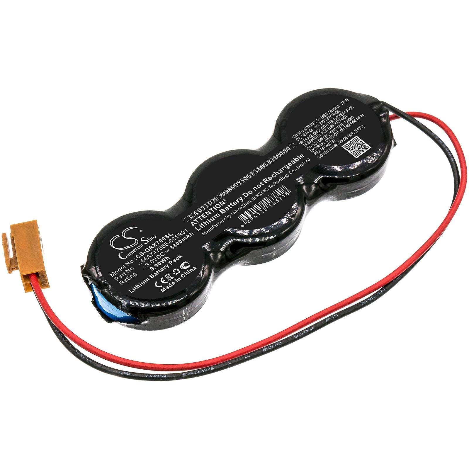 Lithium Battery fits Ge, Fanuc Rx3i, Fanuc Rx7i 3.0V, 3300mAh PLC Cameron Sino Technology Limited